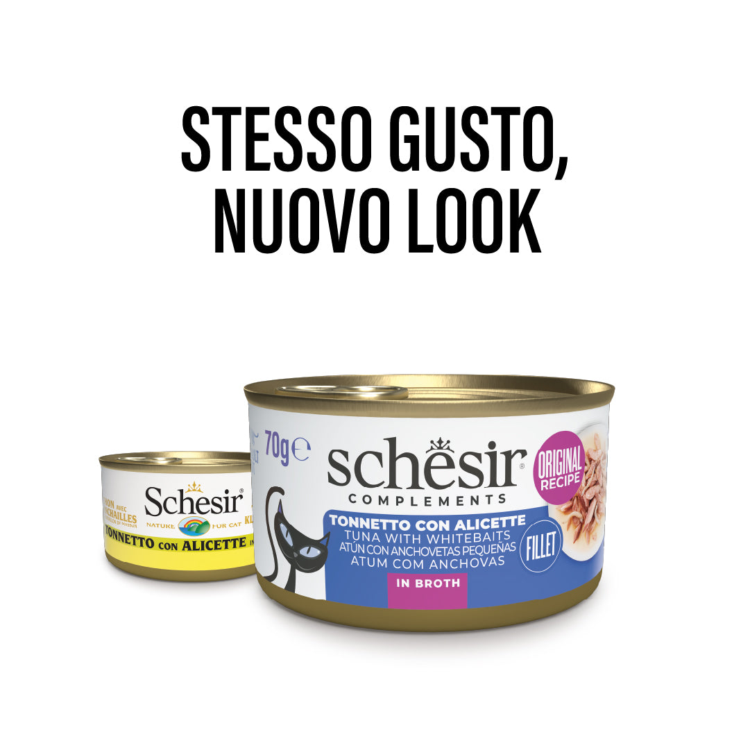 Tonnetto con alicette in brodo