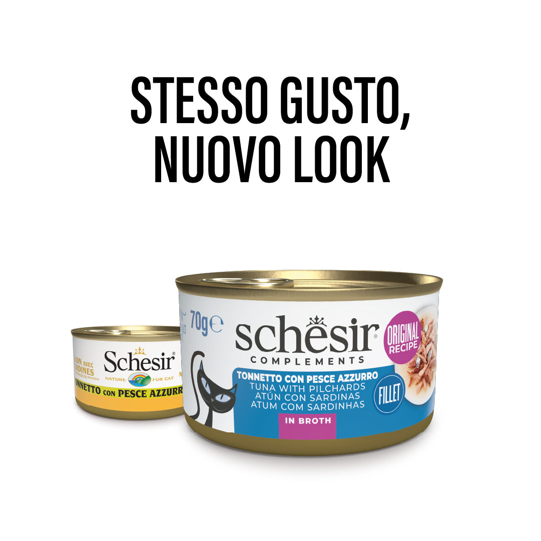Tonnetto con pesce azzurro in brodo