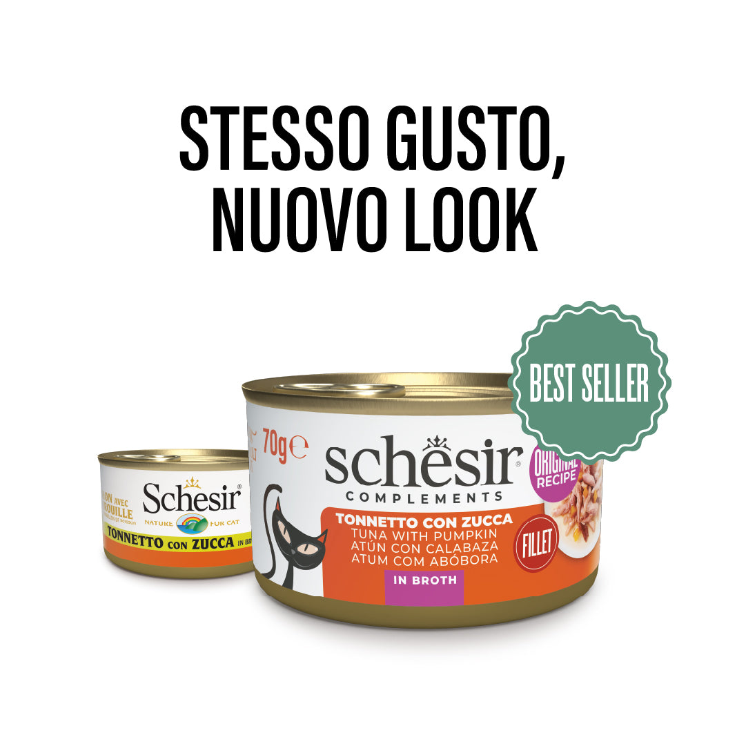 Tonnetto con zucca in brodo