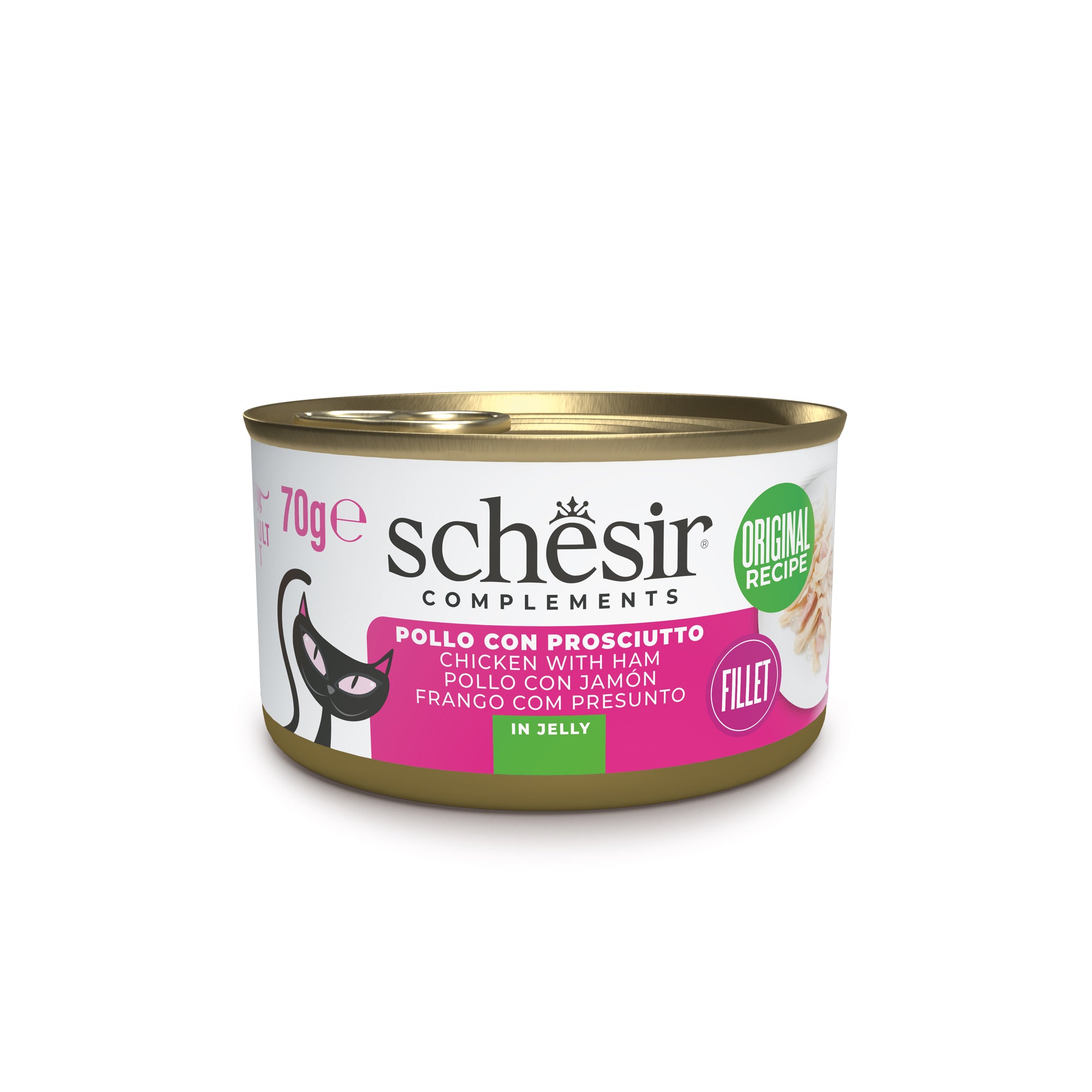 Filetti di pollo con prosciutto in gelatina