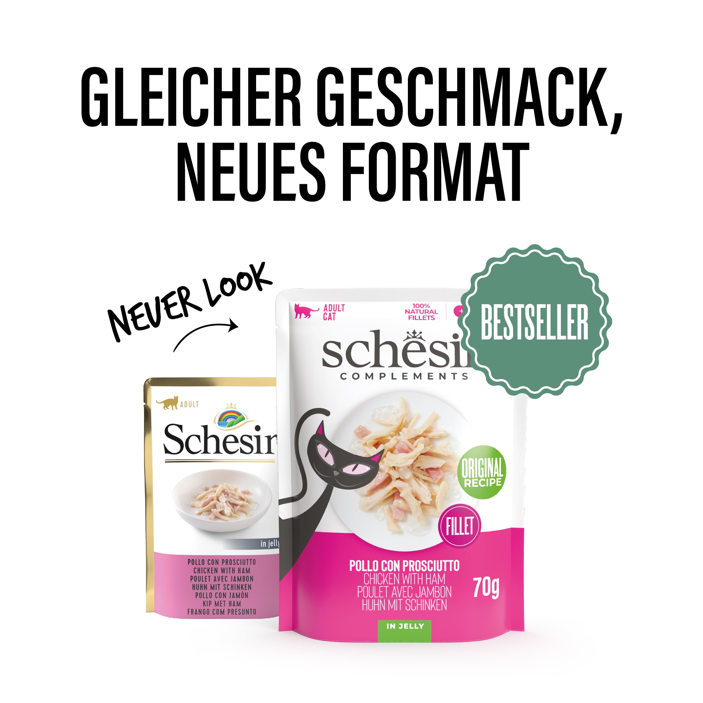 Huhn mit Schinken in Gelee