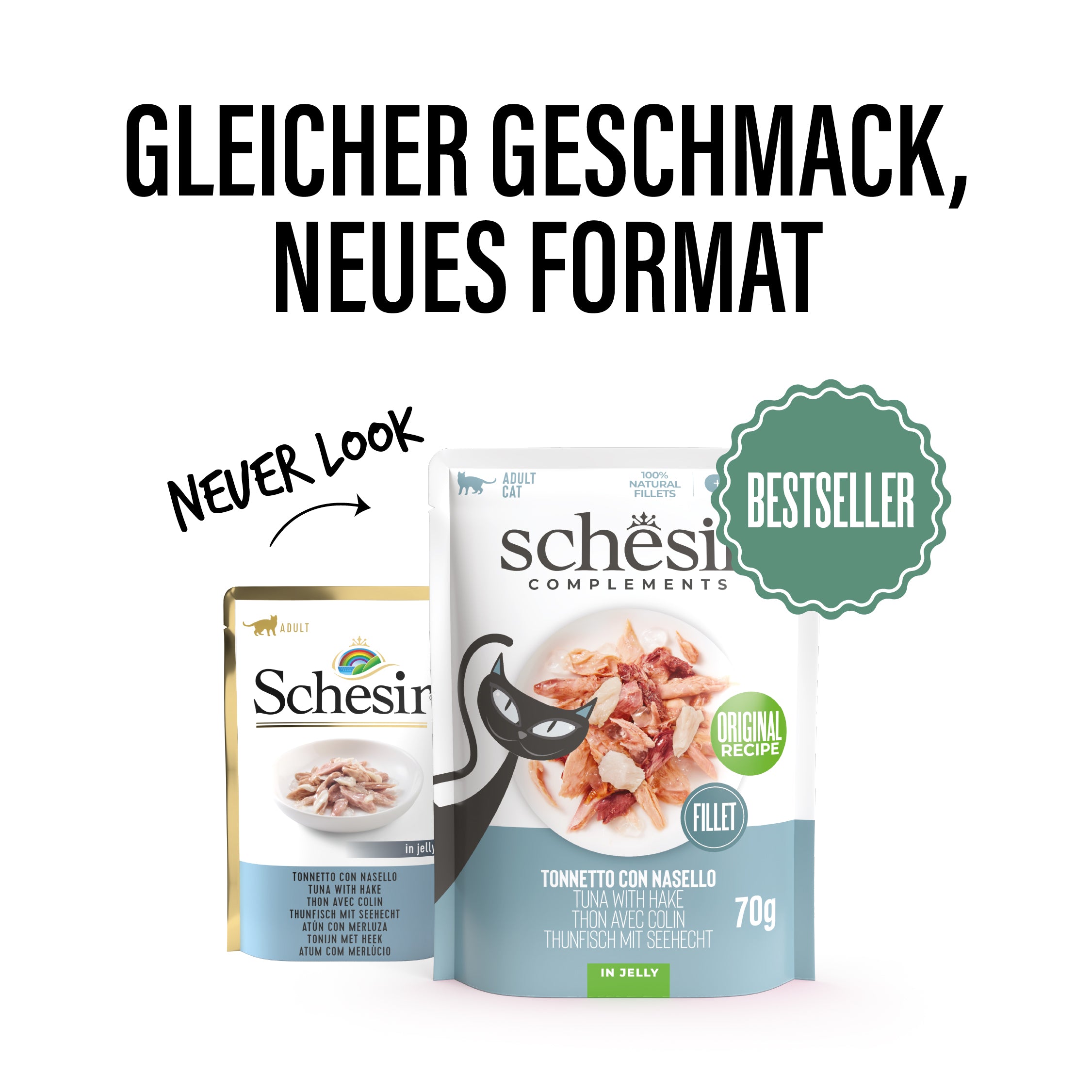 Thunfisch mit Seehecht in Gelee