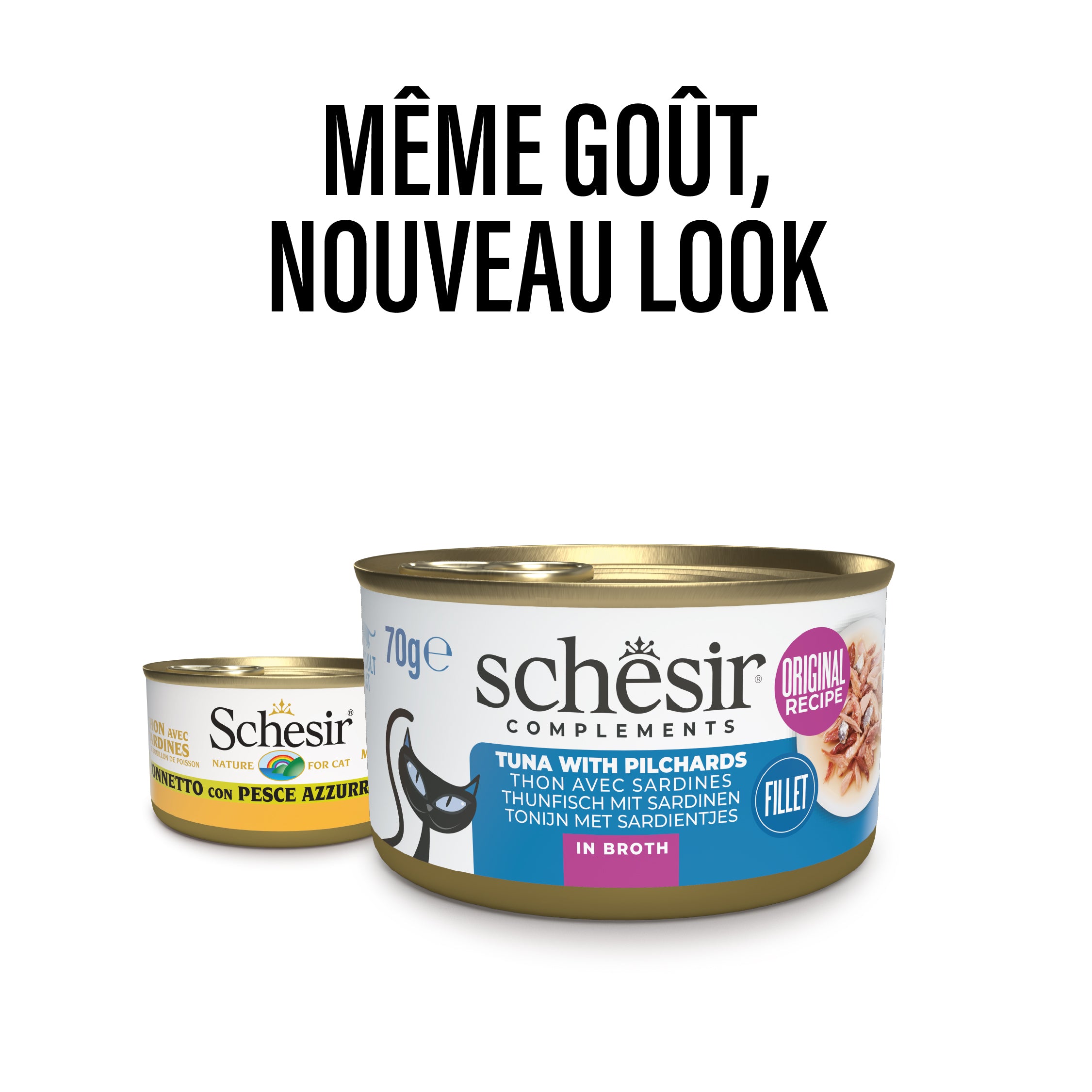 Thon avec sardines au bouillon