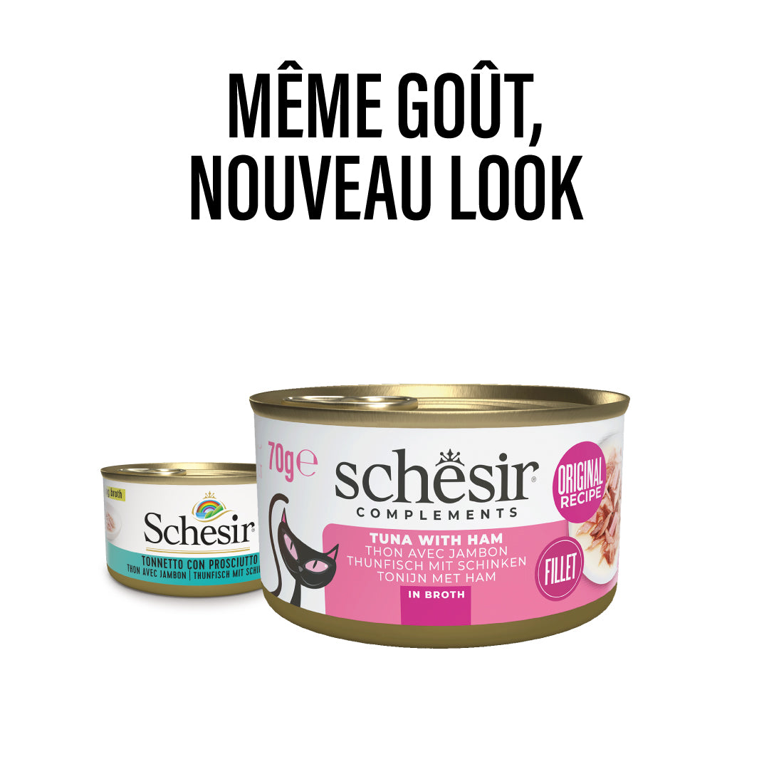 Thon avec jambon au bouillon