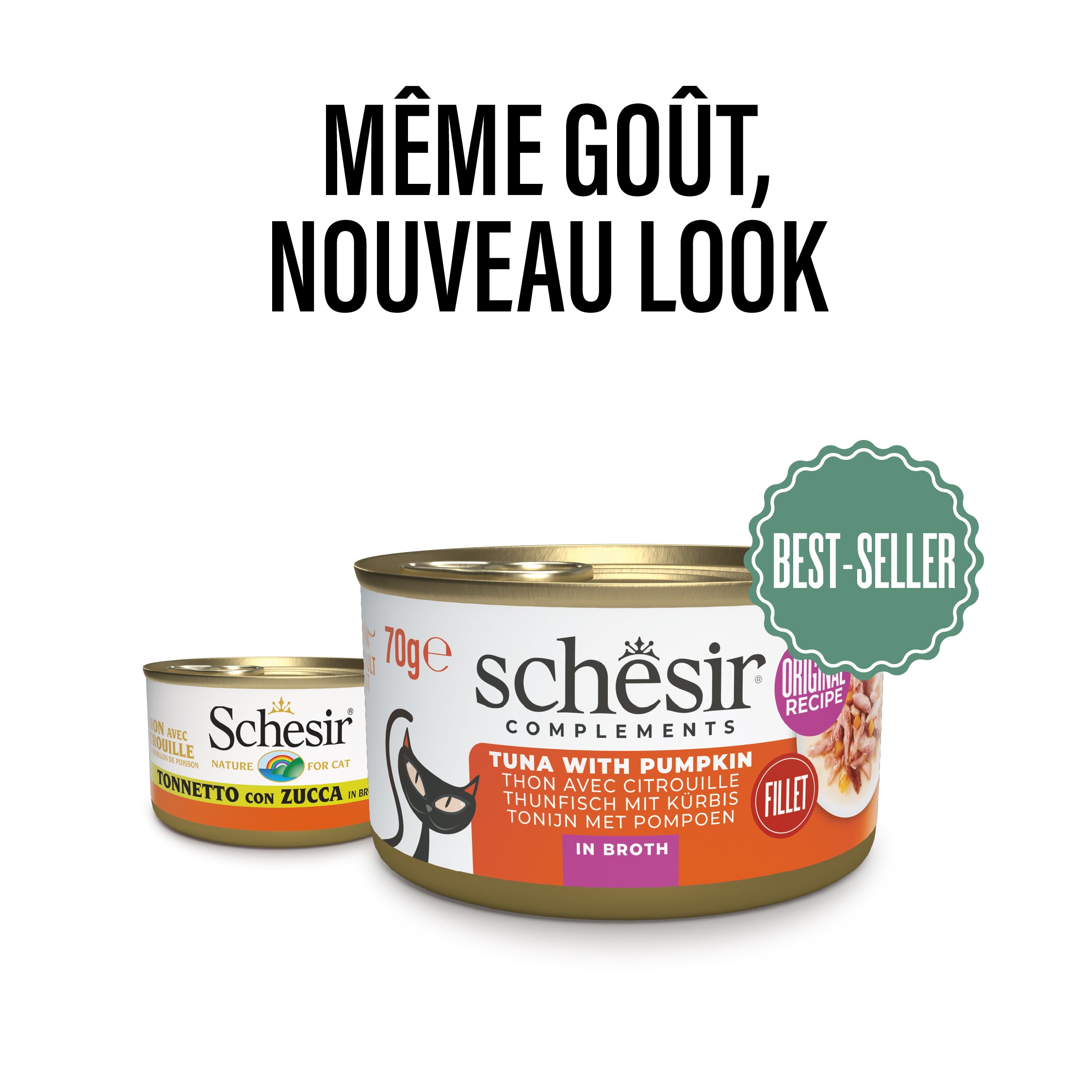 Thon avec citrouille au bouillon