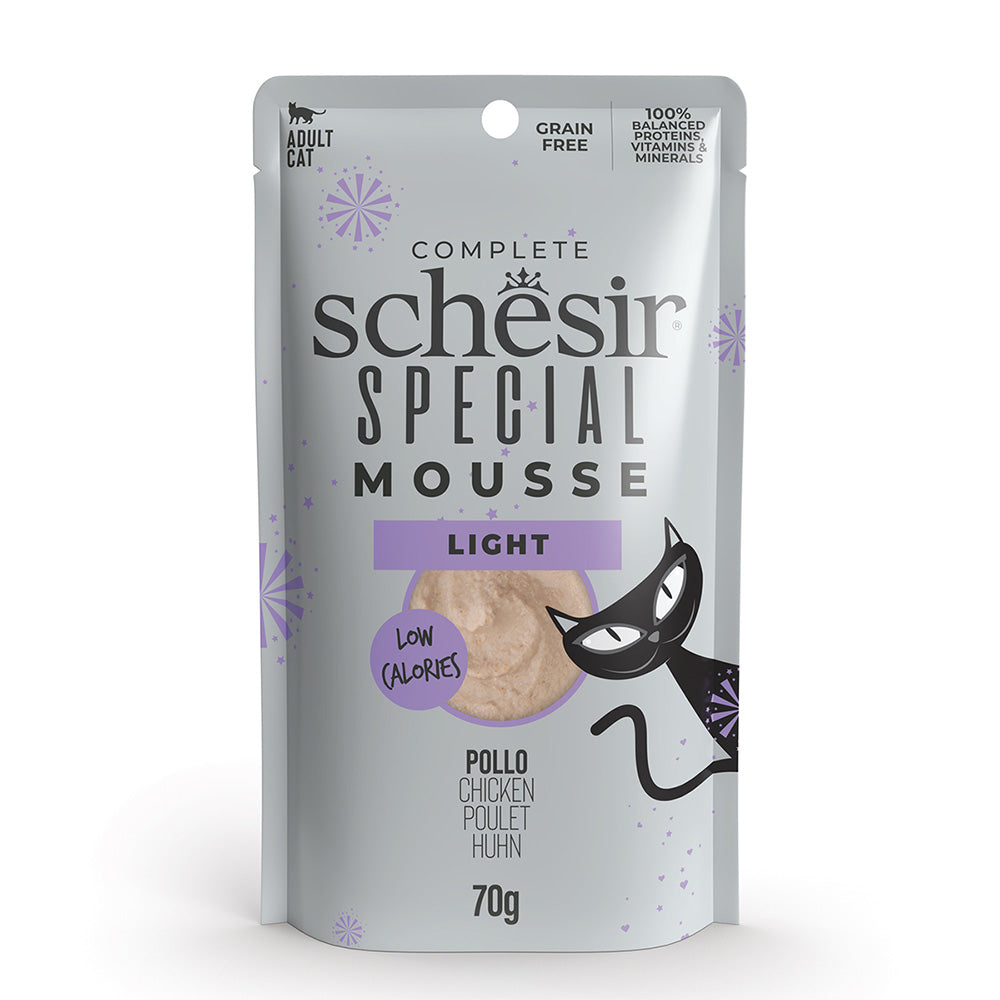 Light chicken in mousse 70g in pouch