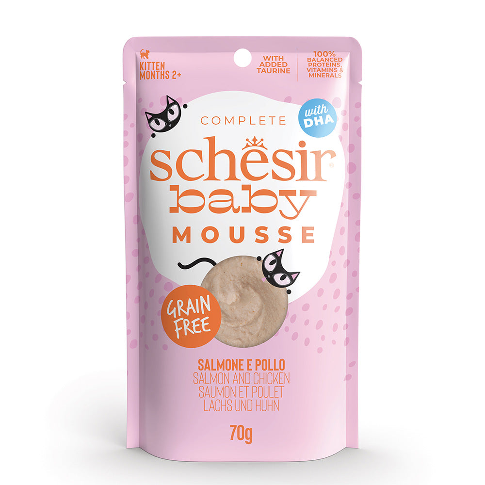 Salmon And Chicken in mousse 70g in pouch