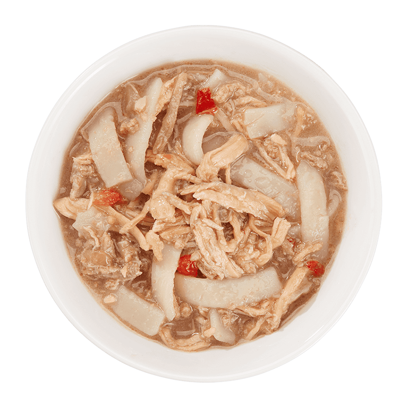Asiatisches Wok-Gericht in Brühe 150g in der dose