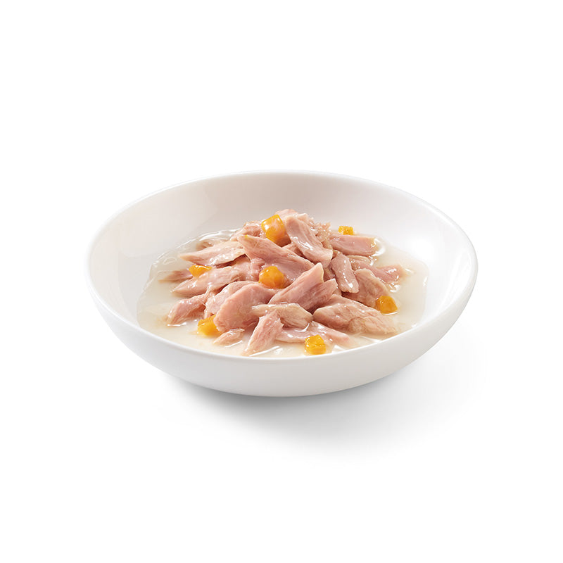 Tuna With Pumpkin in broth 70g in can