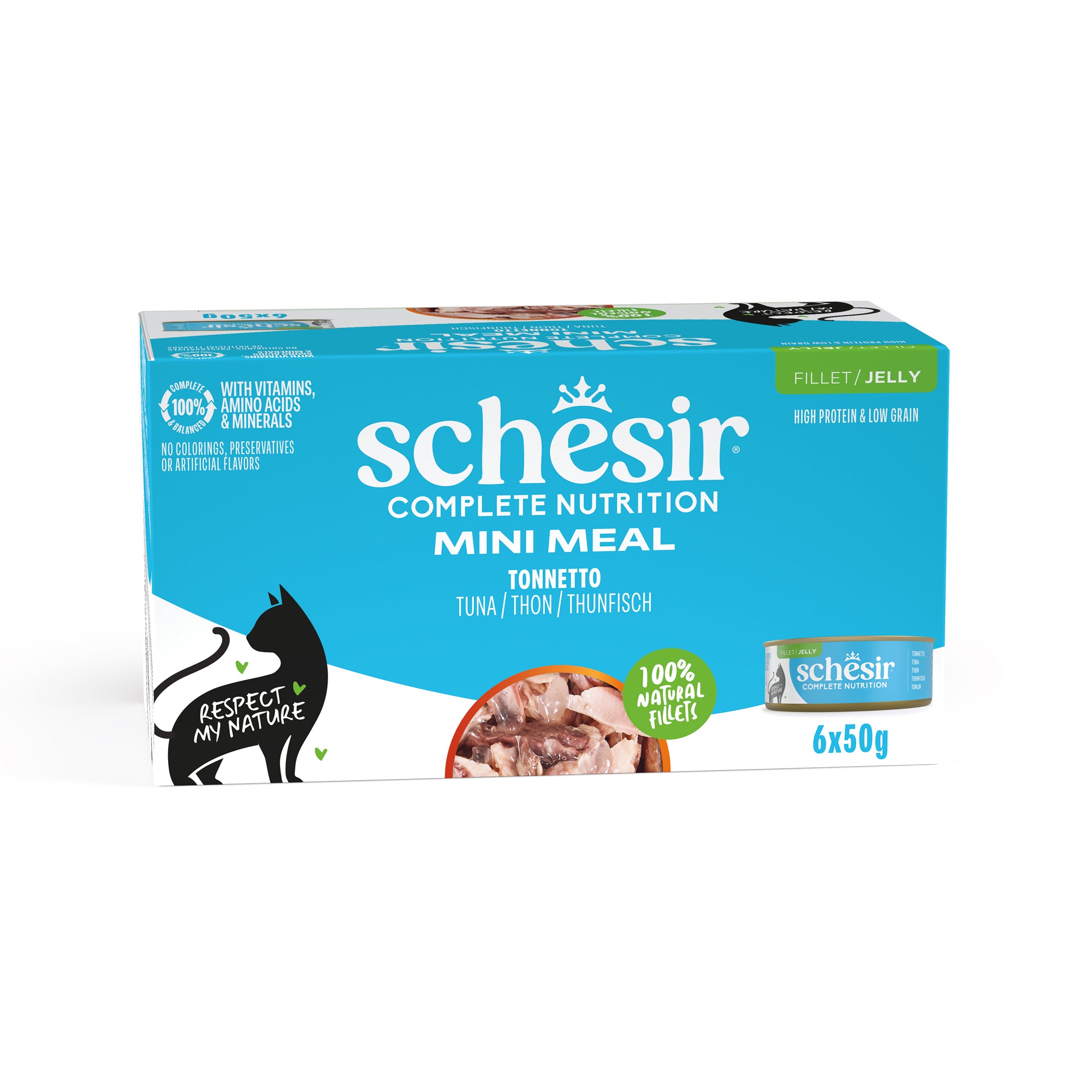 Thunfisch in Gelee 6x50 g 
