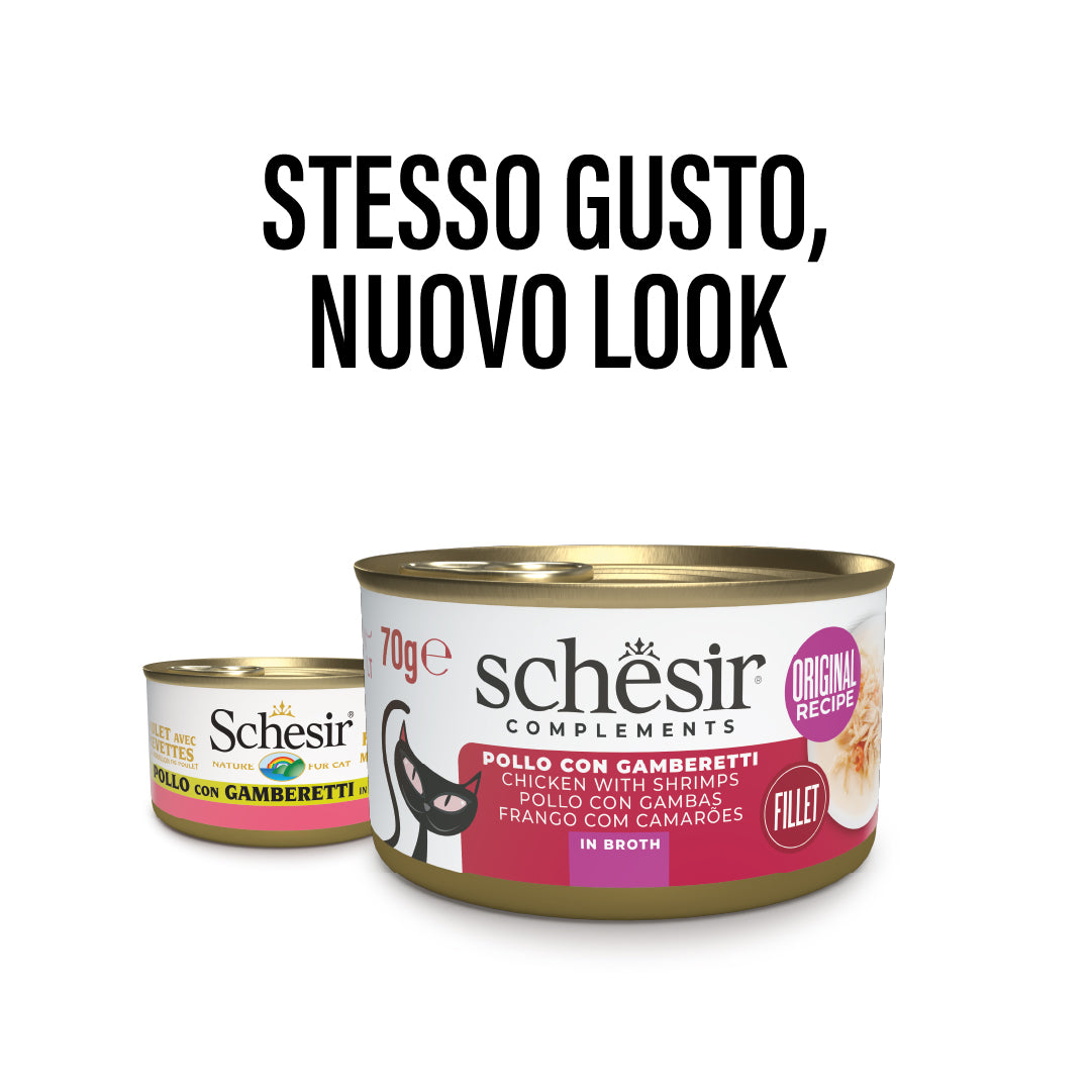 Pollo con gamberetti in brodo