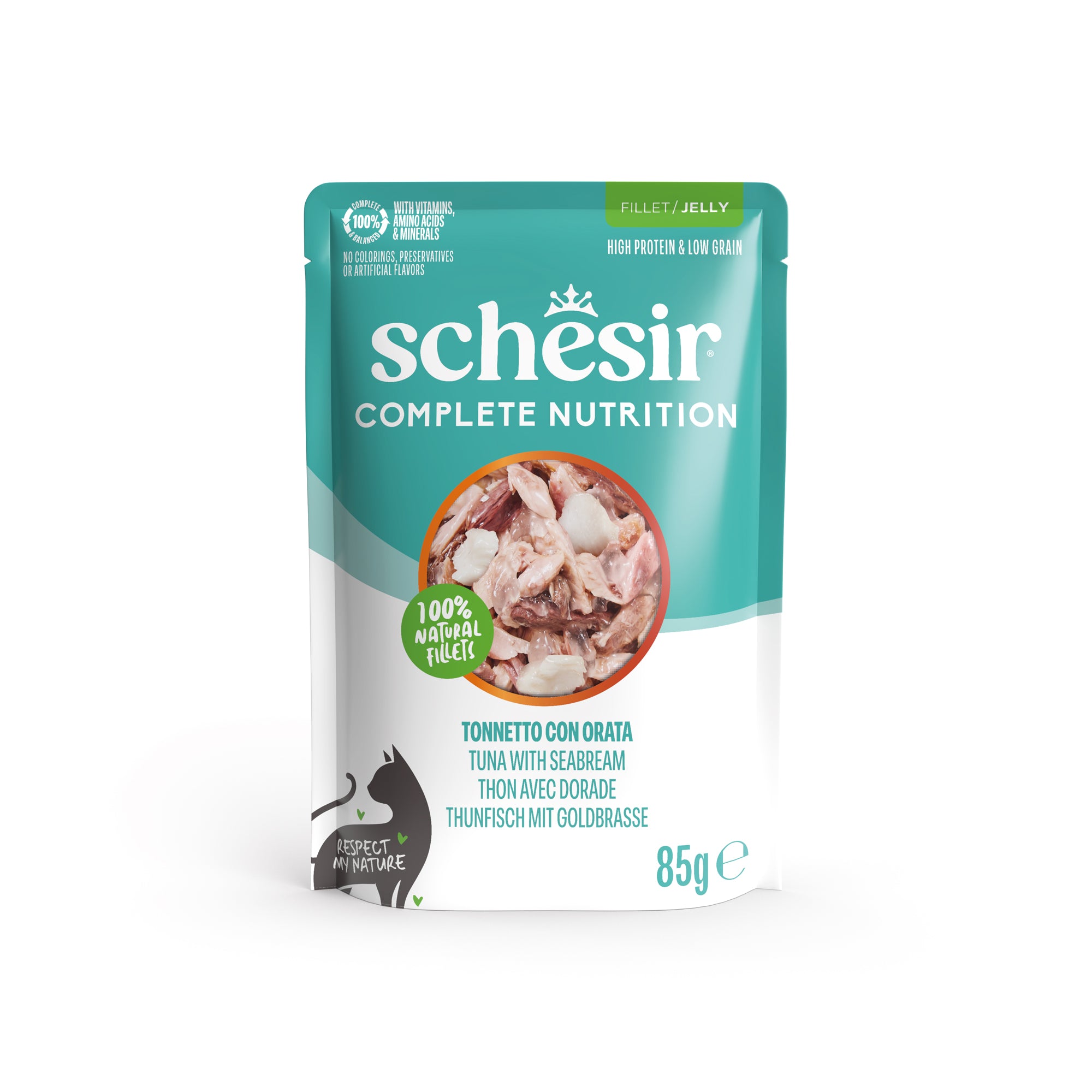 Thunfisch mit Goldbrasse in Gelee 