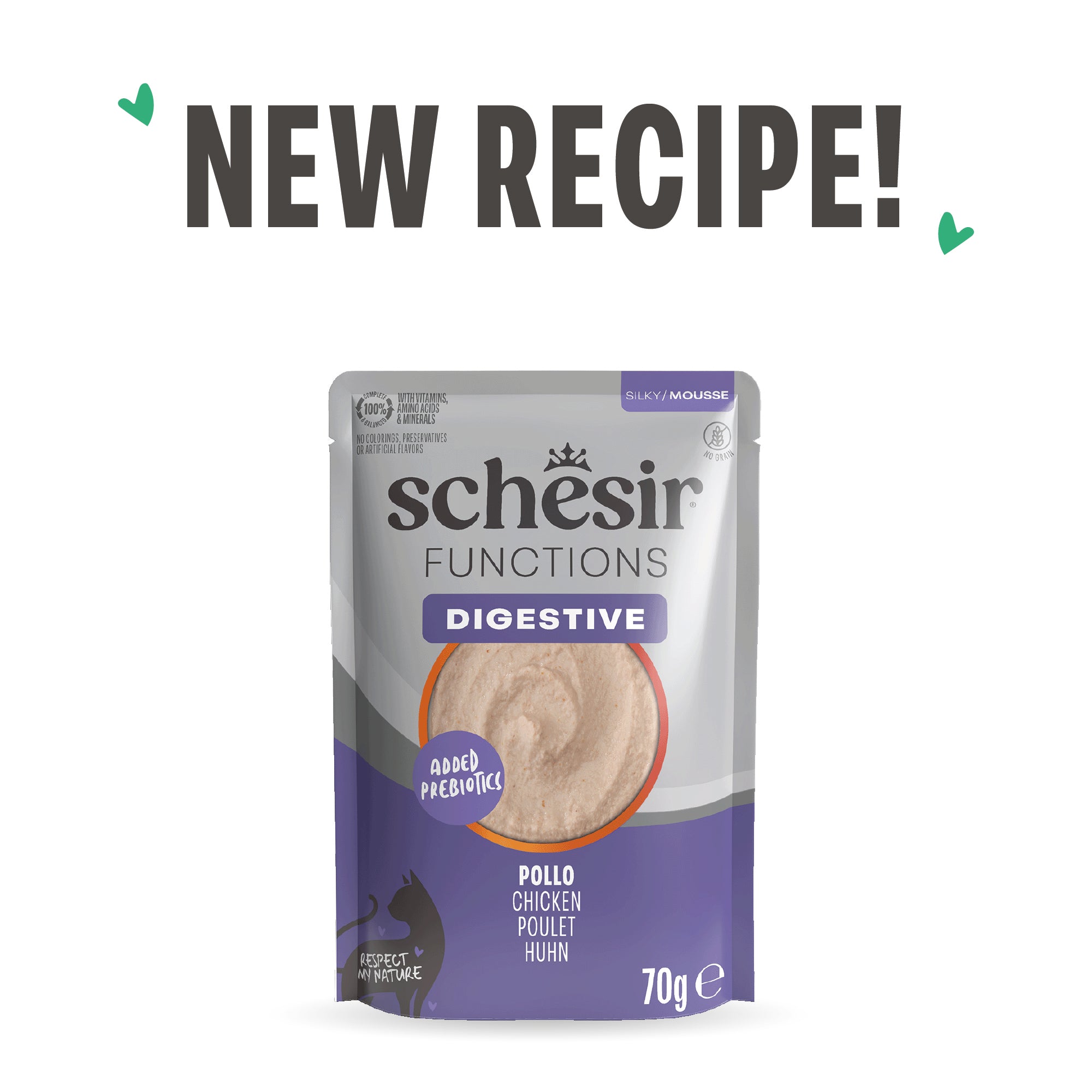 Digestive Chicken pouch 70g mousse
