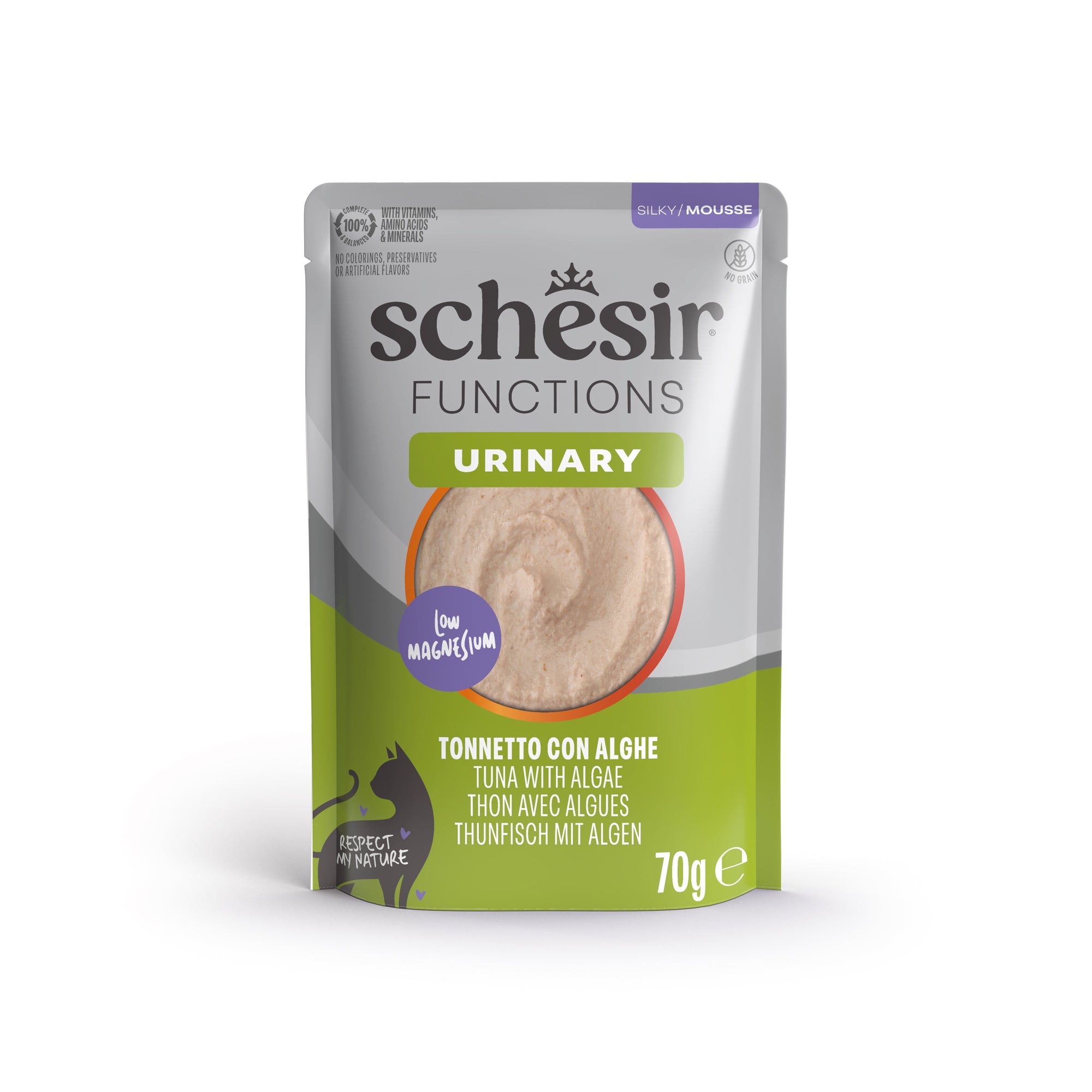 Urinary Thunfisch mit Seealgen Beutel 70g Mousse