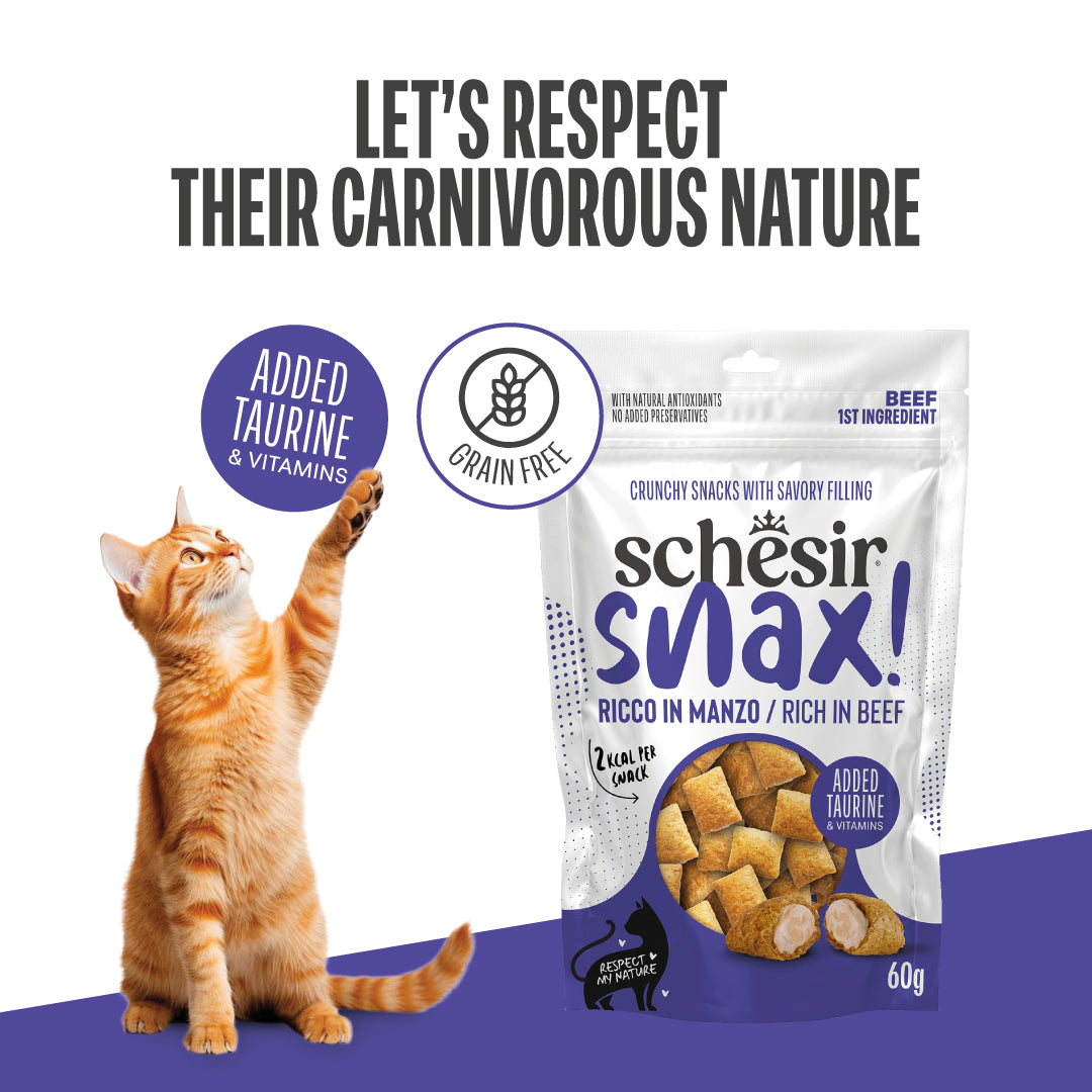 SNAX! RICH IN BEEF IN POUCH