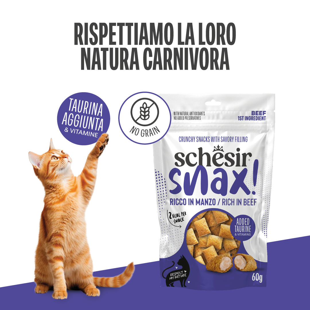 SNAX! RICCO IN MANZO IN BUSTA
