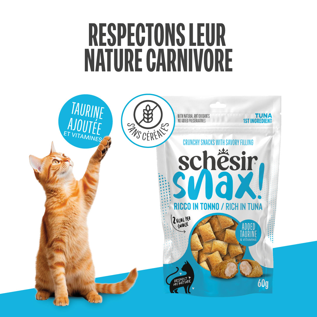 SNAX! RICHE EN THON EN SACHET
