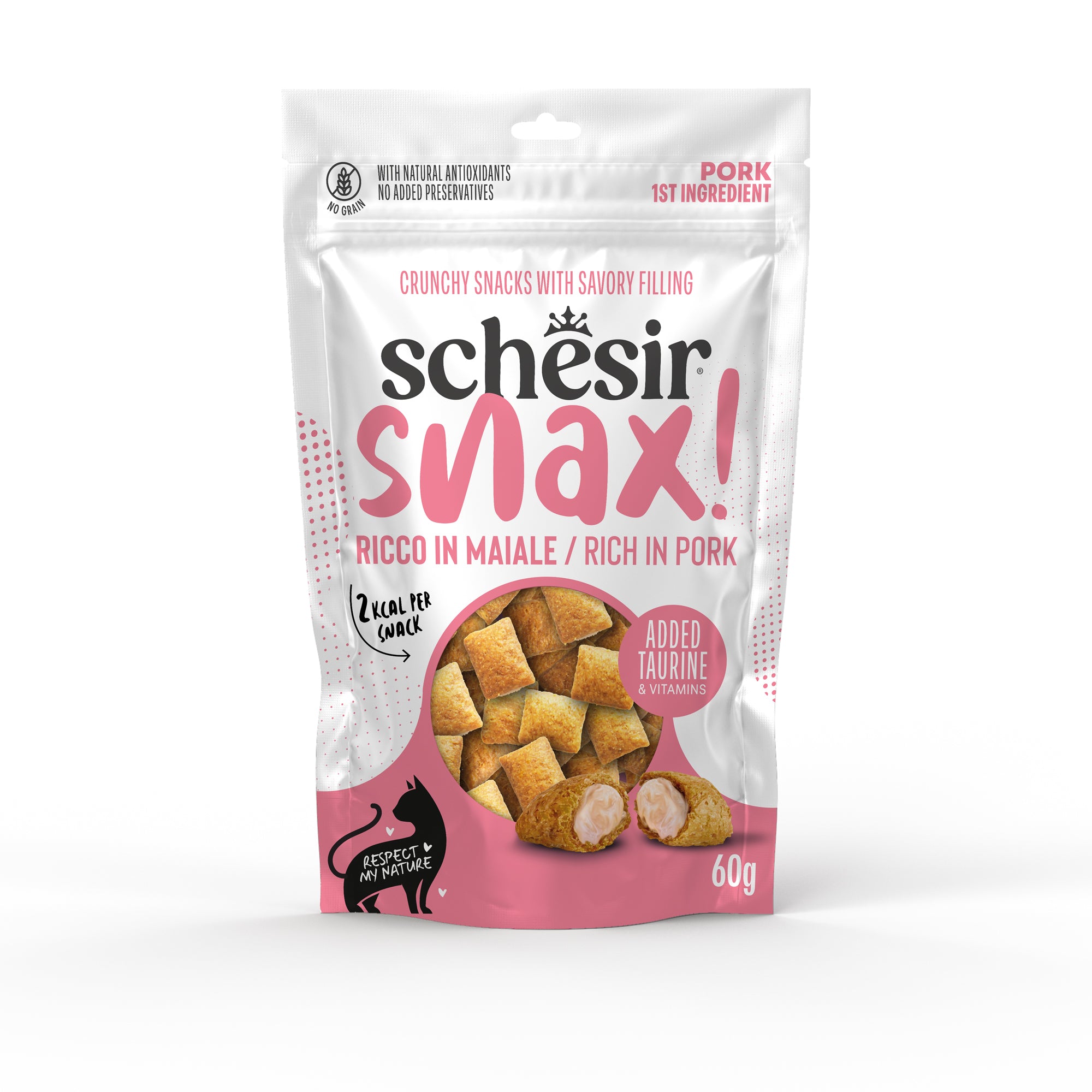 SNAX! RICHE EN PORC EN SACHET