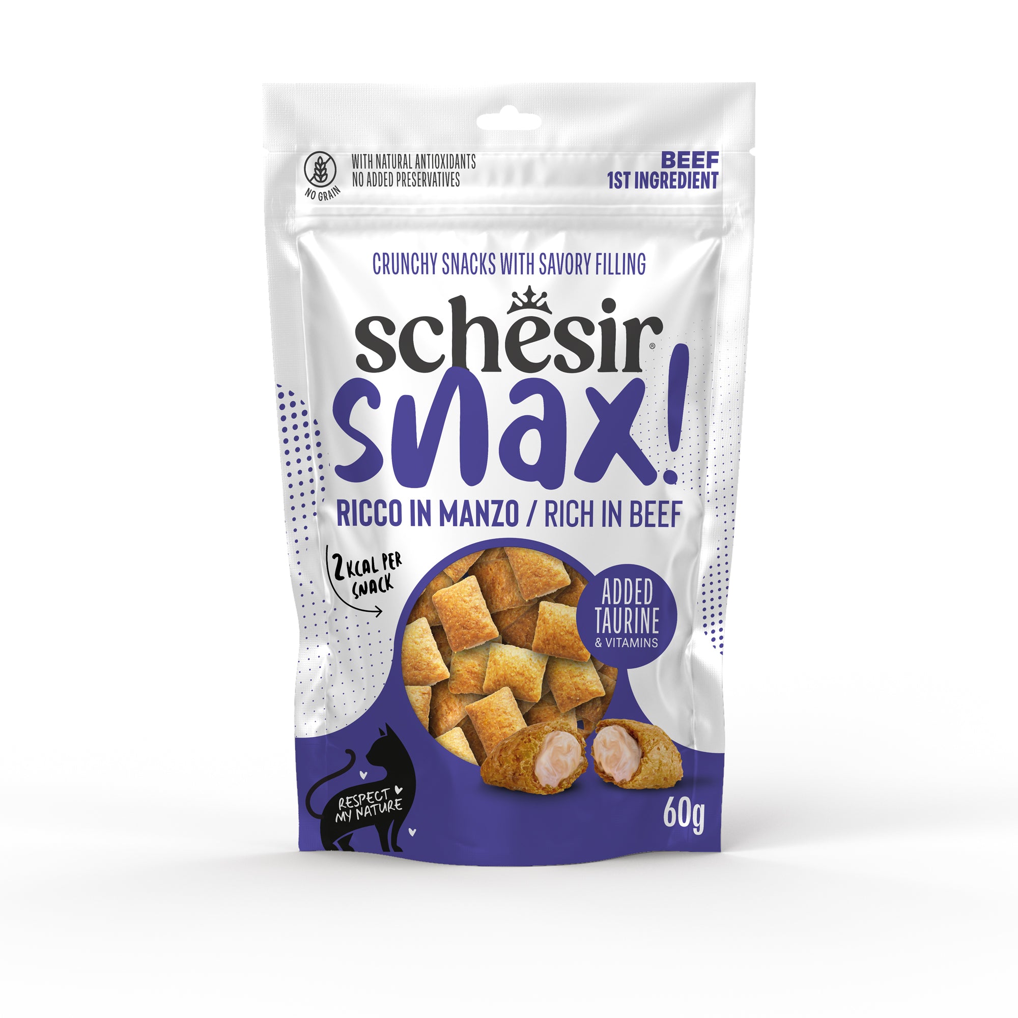 SNAX! RICHE EN  BOEUF EN SACHET