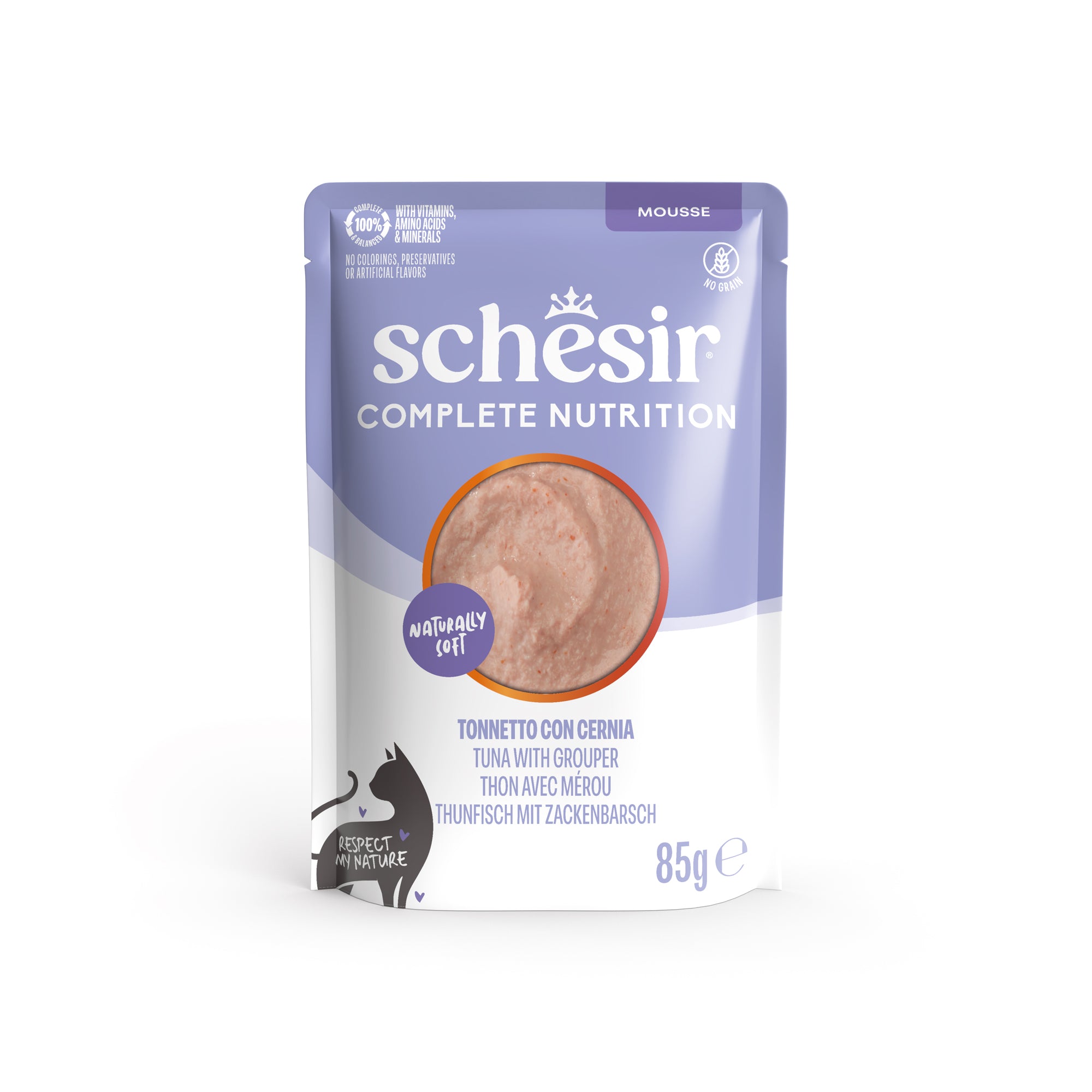 Thunfisch mit Zackenbarsch in Mousse 85g