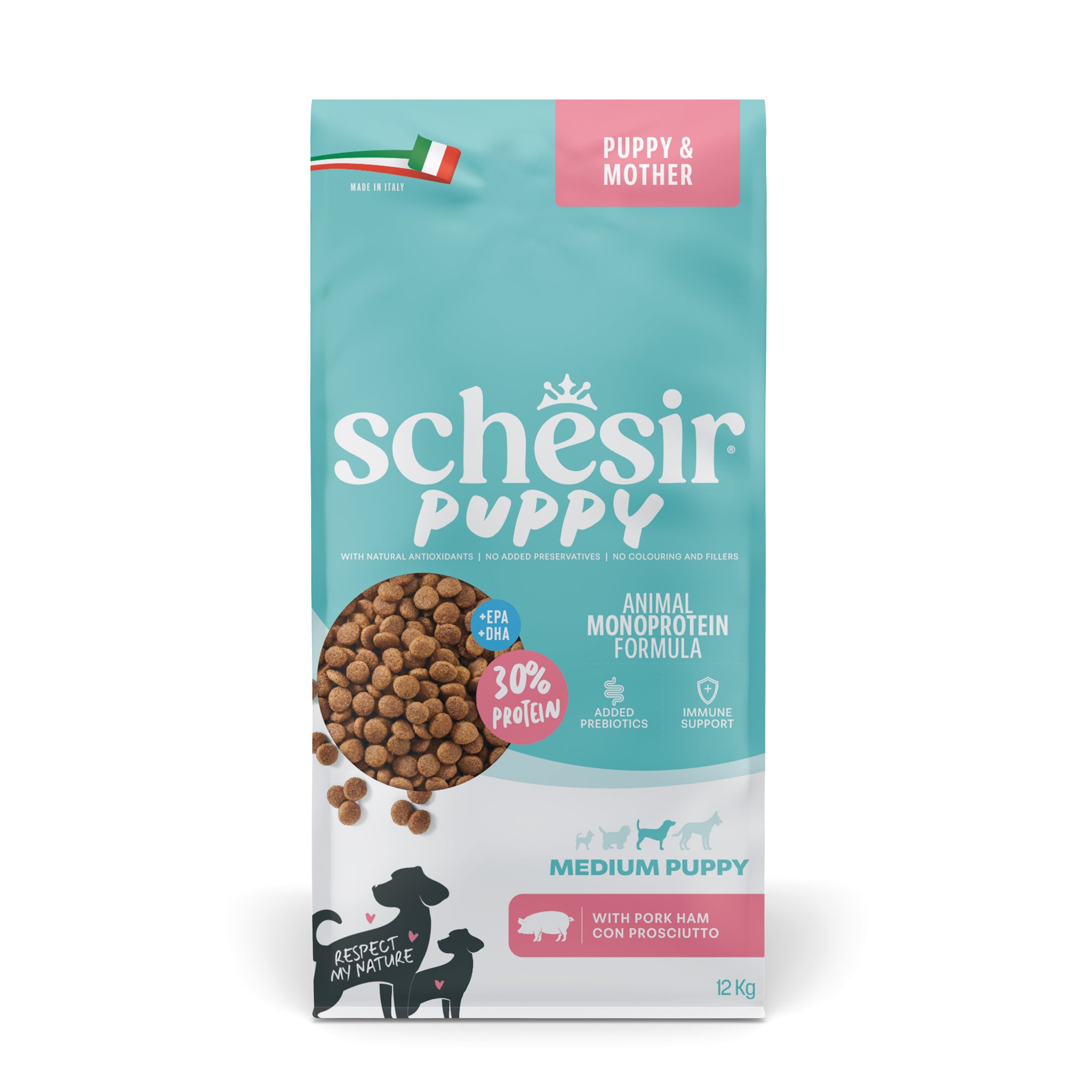 Medium Puppy Schinken 12 kg