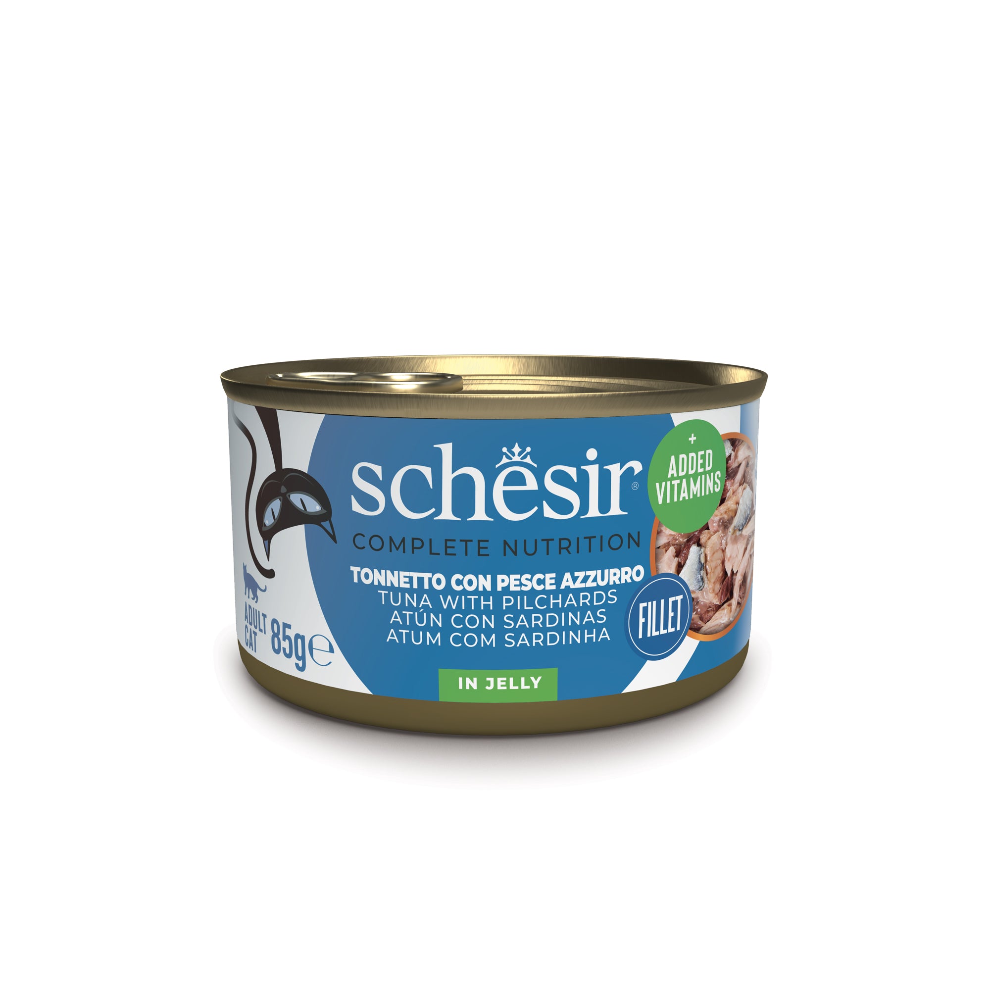 Atún con sardinas en gelatina 