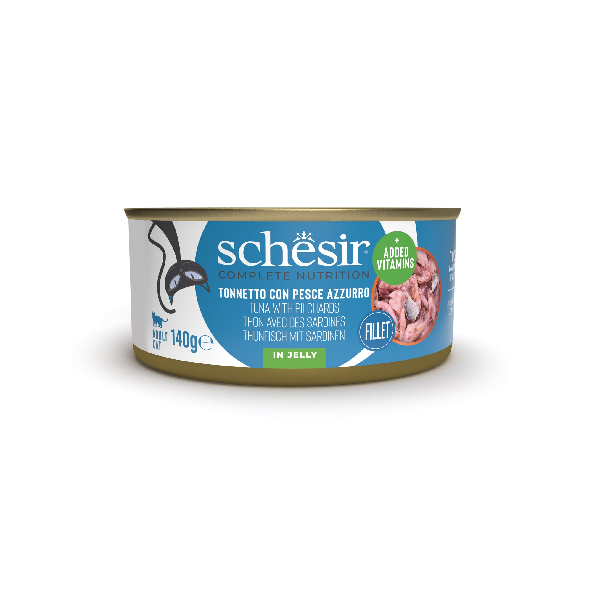 Atún con sardinas en gelatina 