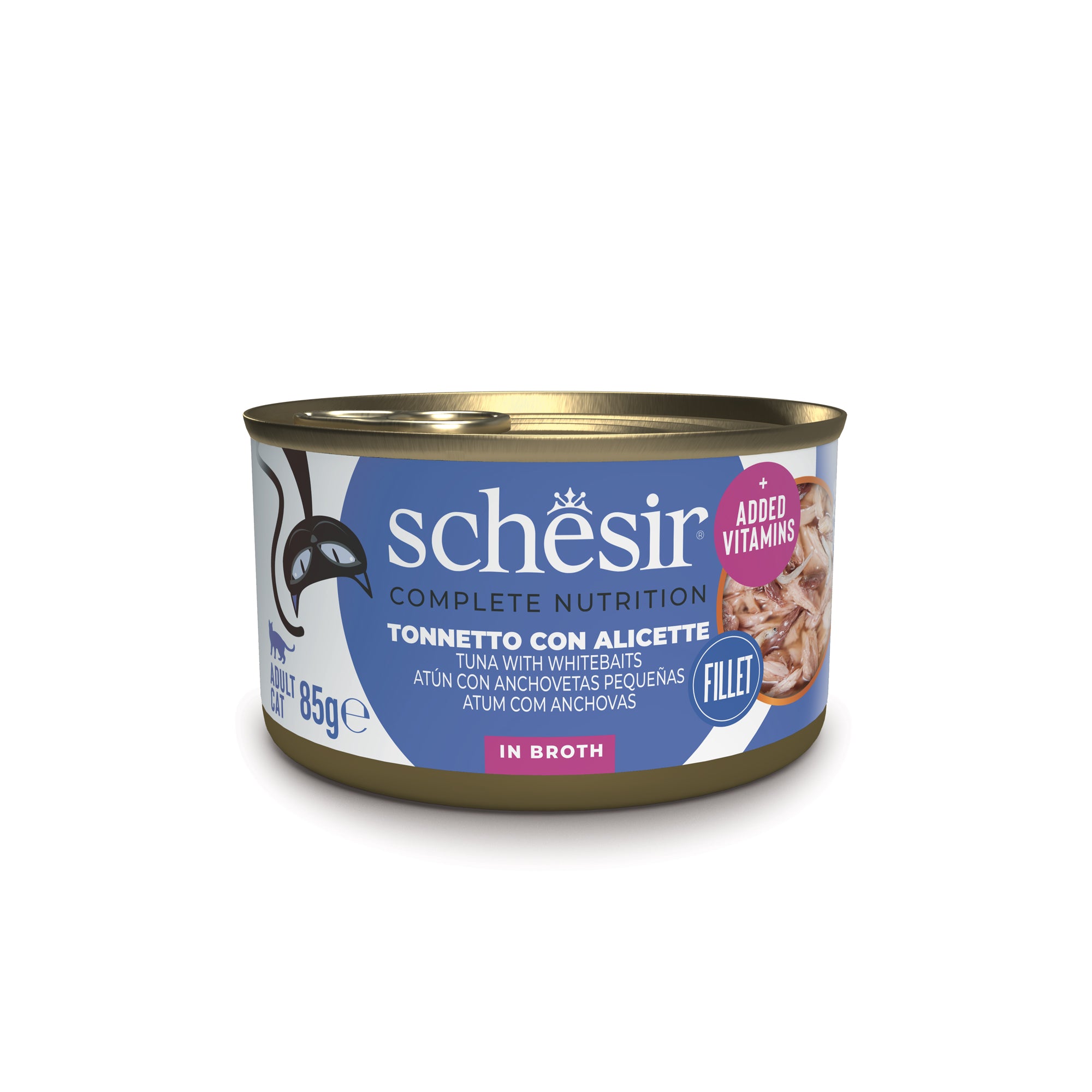Atún con anchovetas al natural 