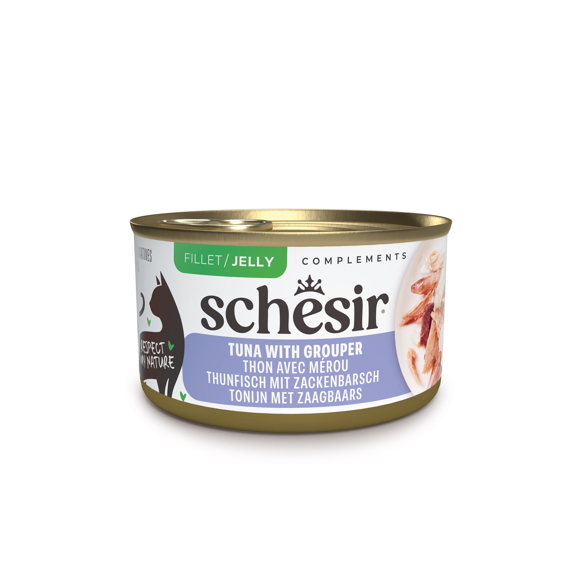 Thon avec mérou en gelée
