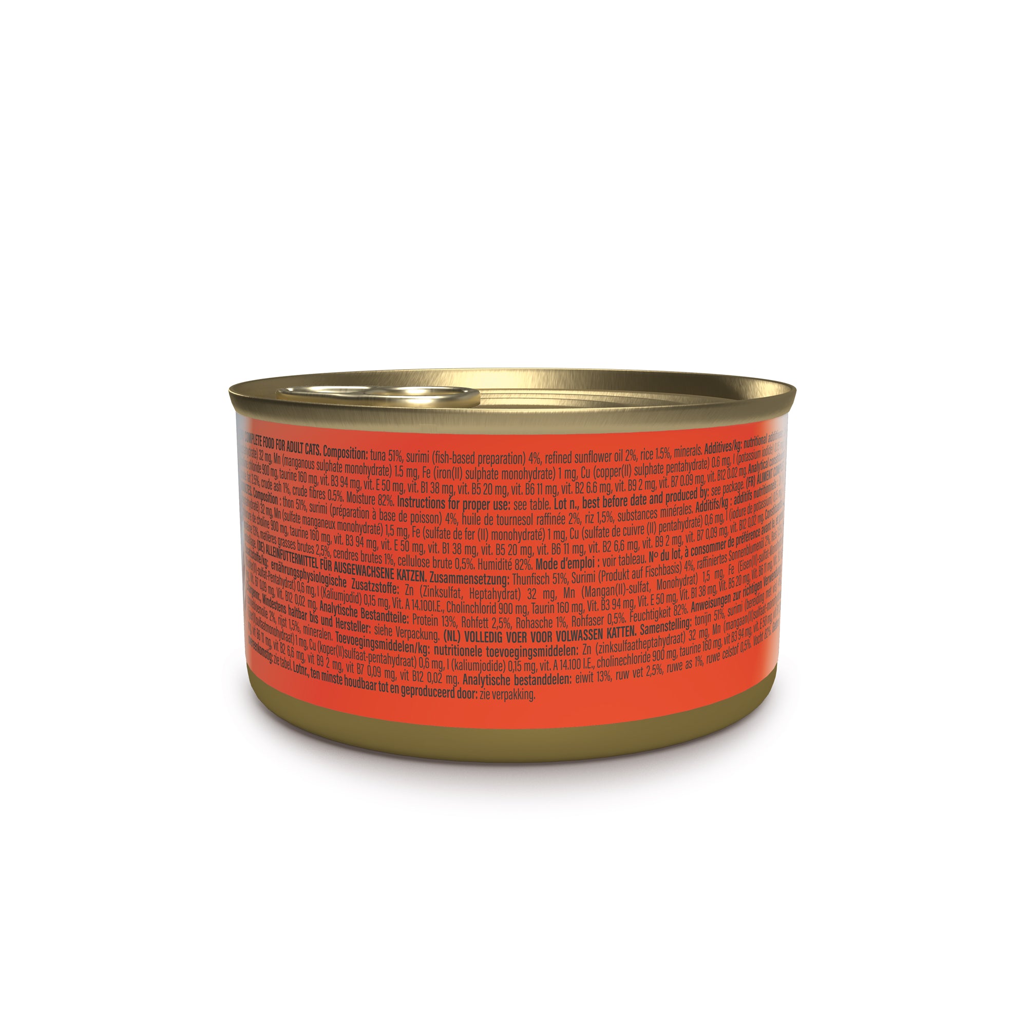 Thunfisch mit Surimi in Gelee 