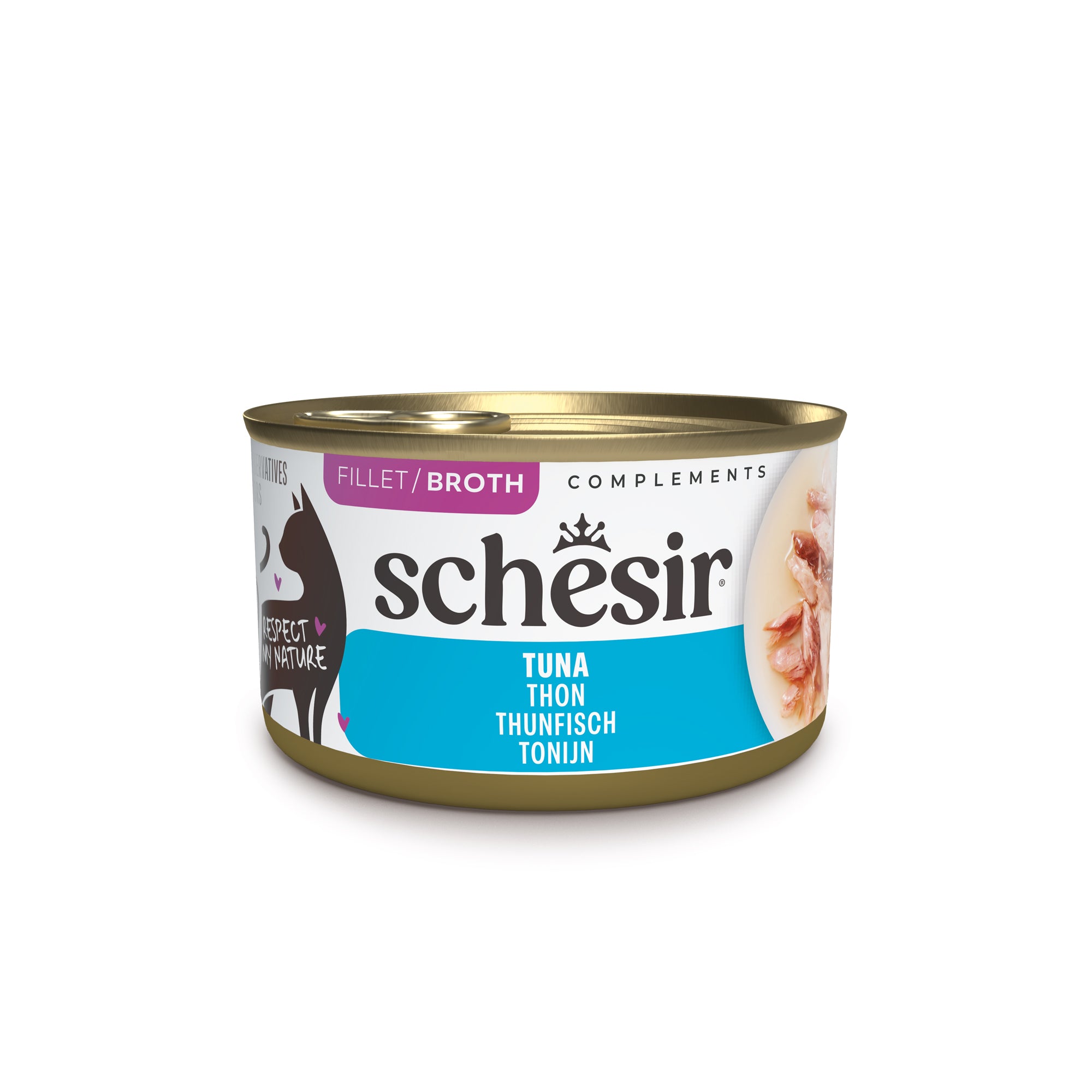 Thunfisch in Brühe – Schesir