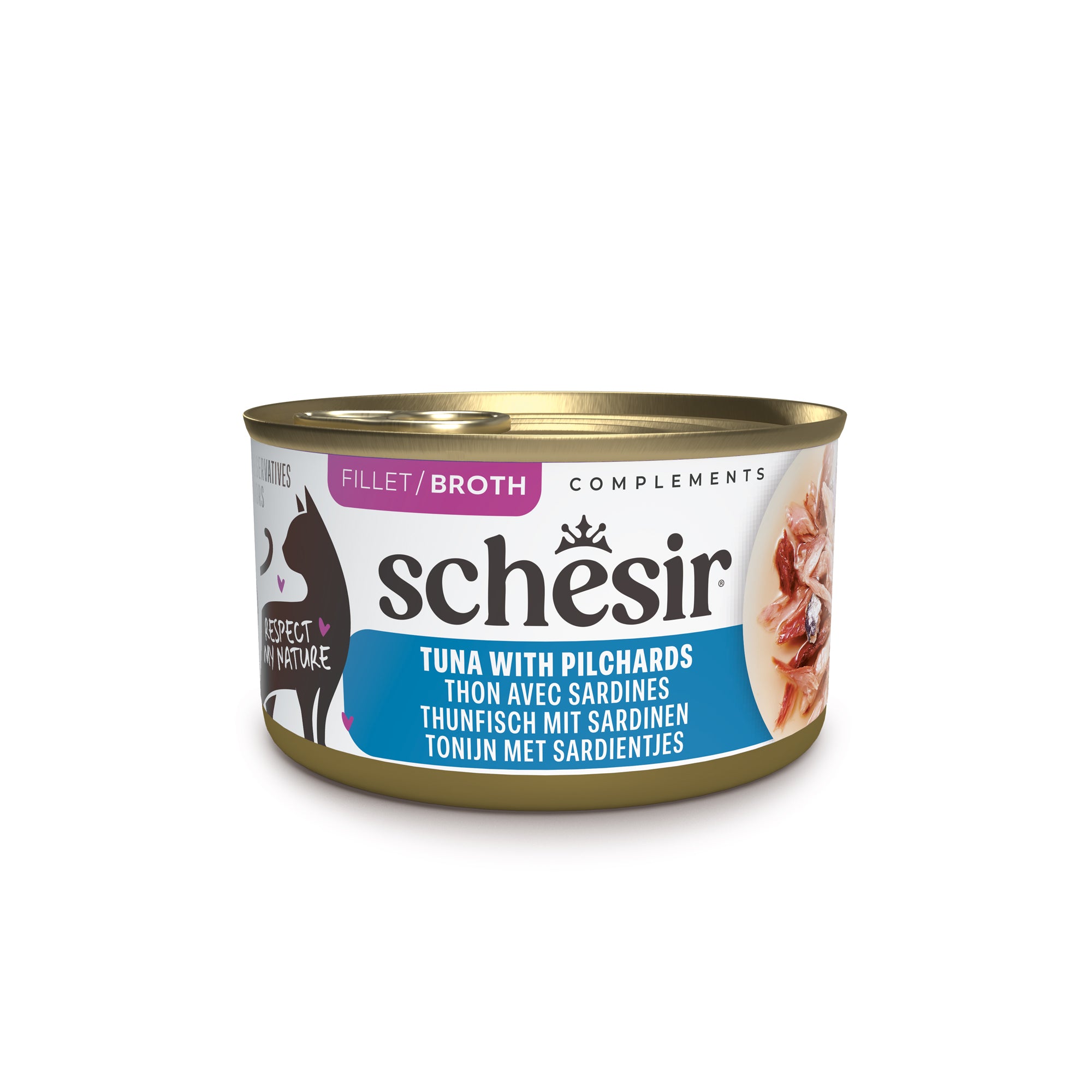 Thon avec sardines au bouillon 