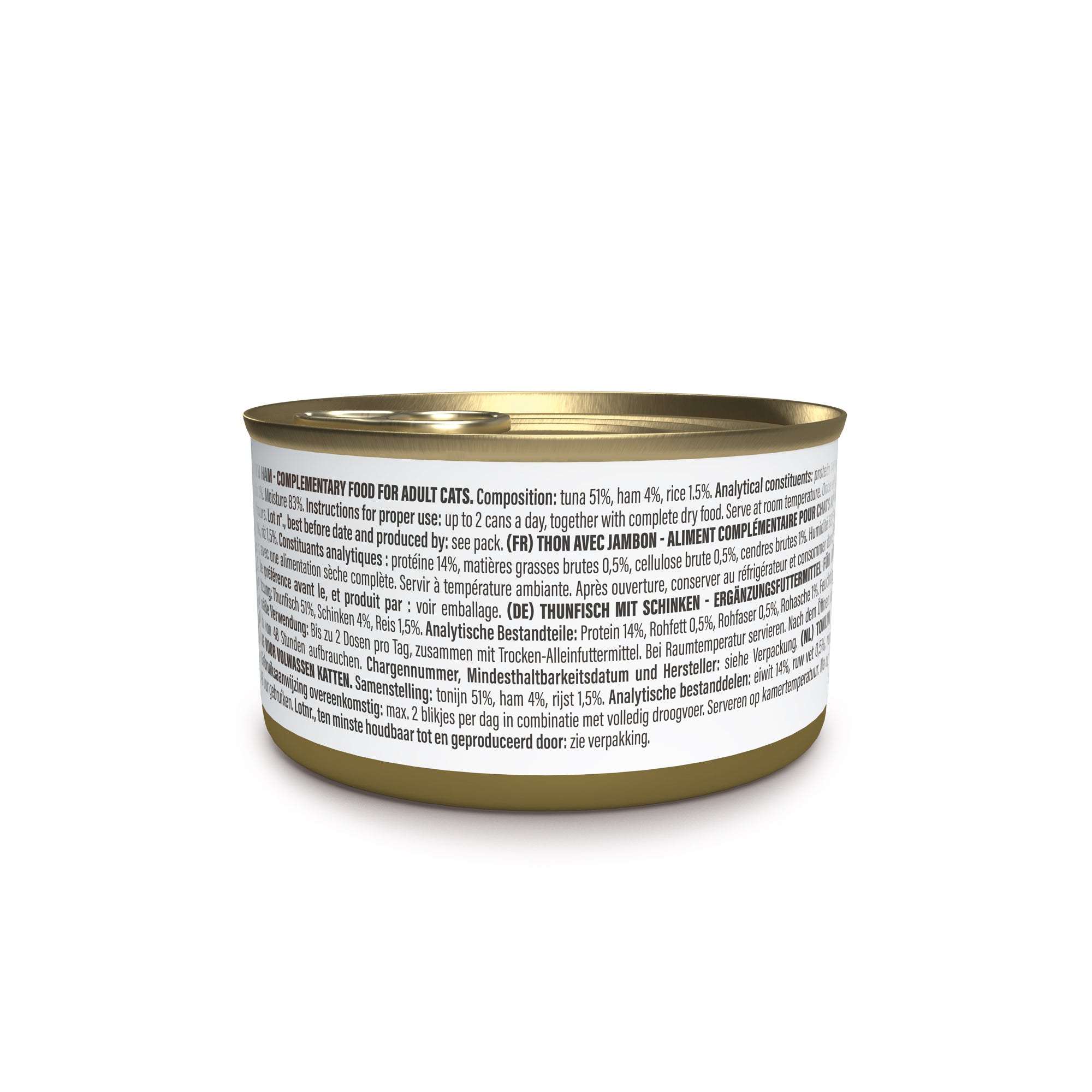 Thon avec jambon au bouillon