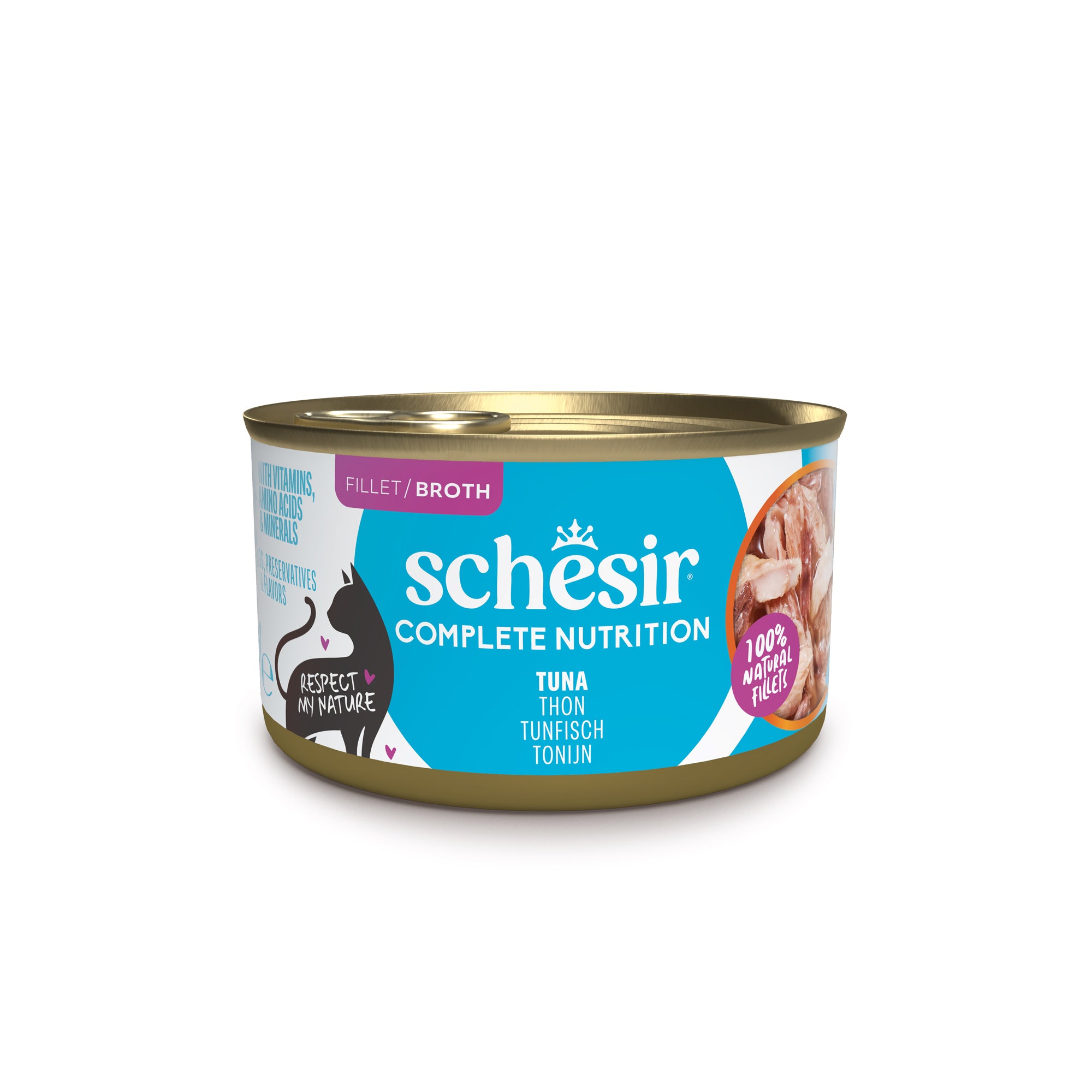 Thunfisch in Kochwasser 