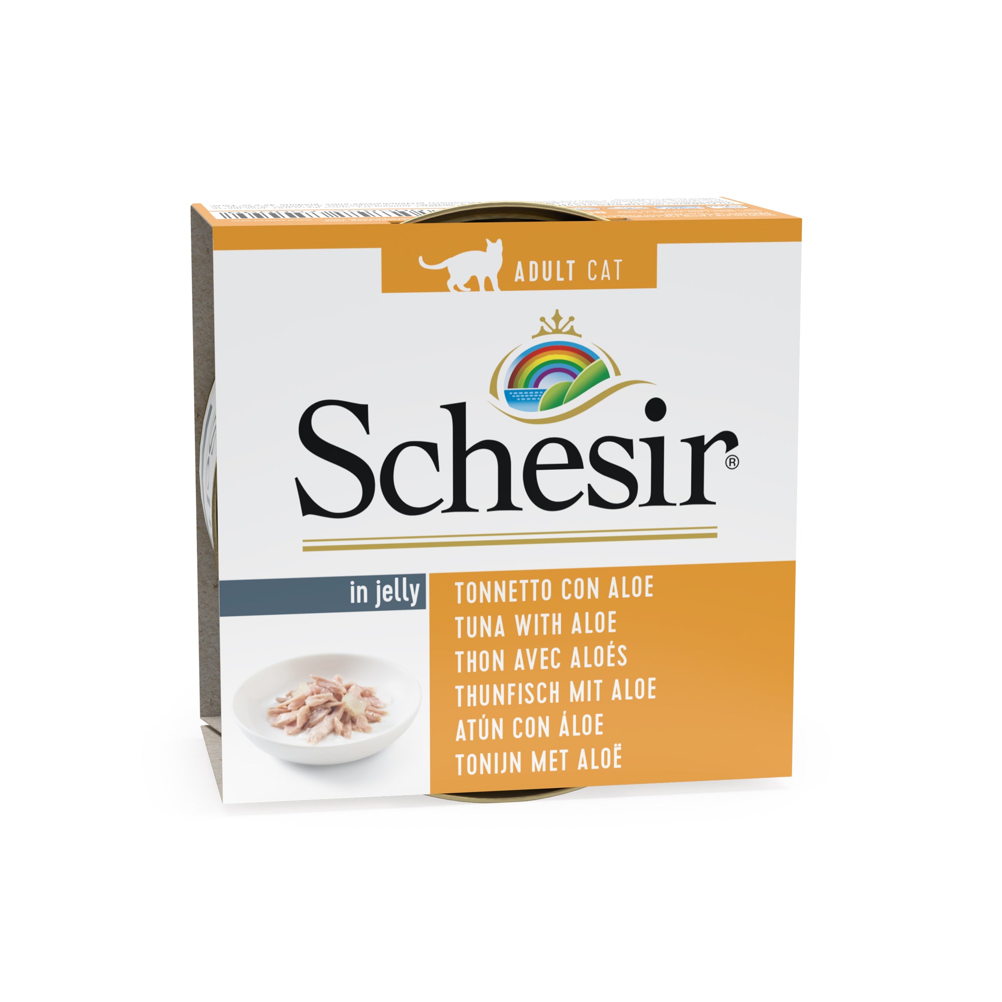 Schesir, Comida Húmeda para Gatos Adultos, Sabor atún con lubina en  gelatina Blanda - Total 1,7 kg (20 Sobres x 85 gr) : : Productos  para mascotas