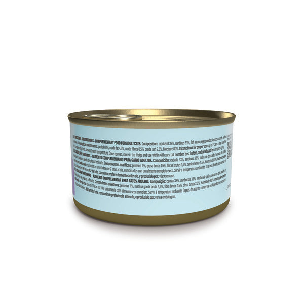 Mackerel and sardines in pâté 70g