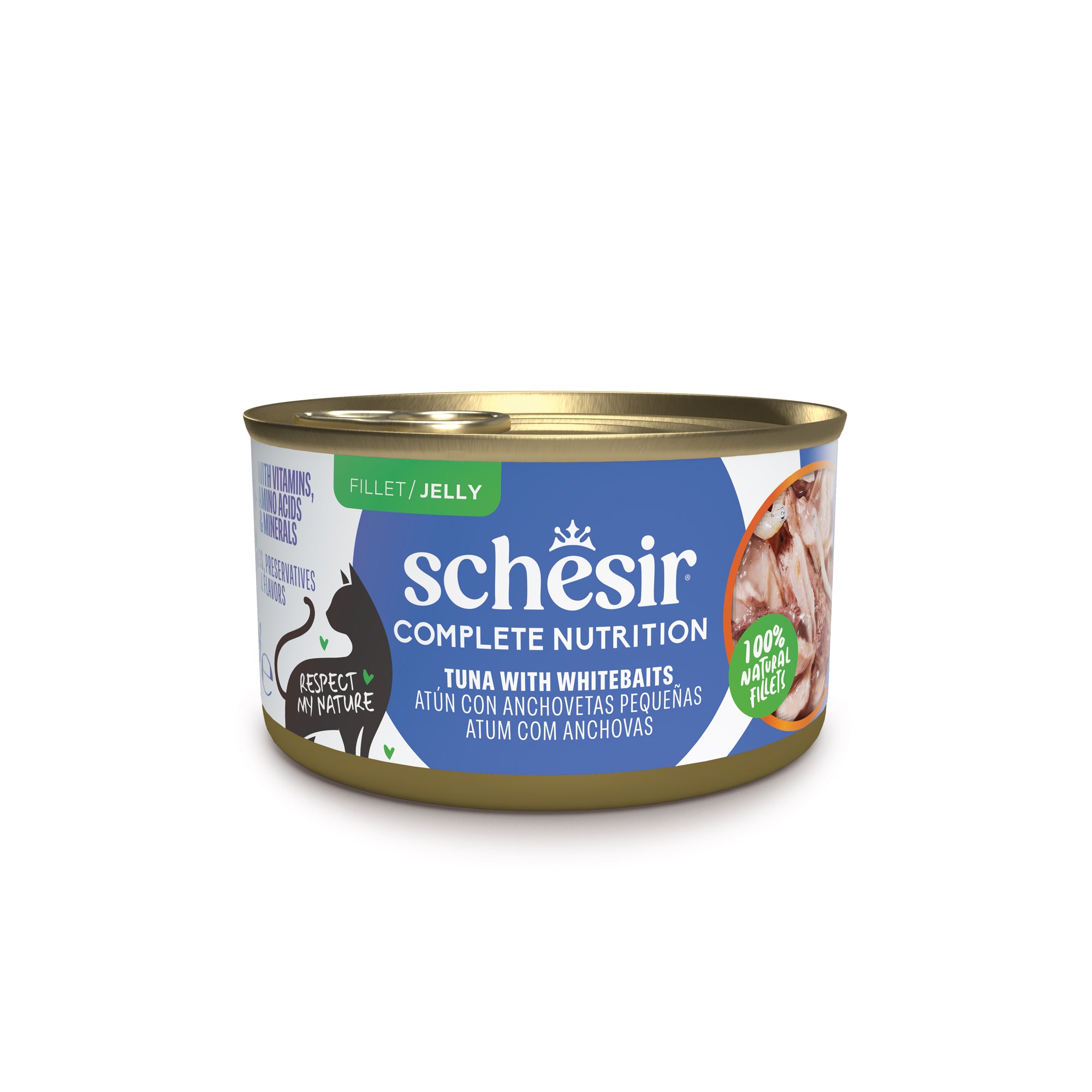 Atuna con anchovetas en gelatina 