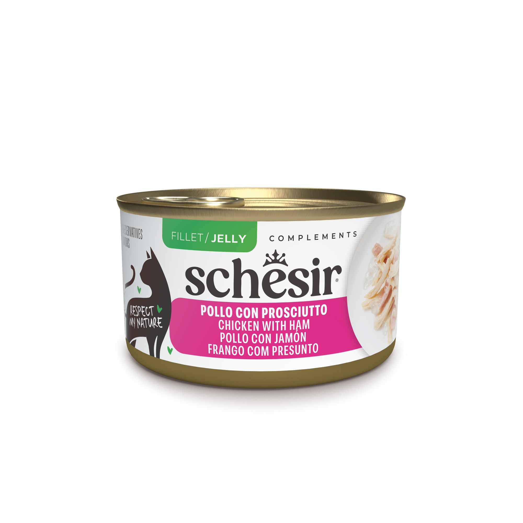 Filetti di pollo con prosciutto in gelatina