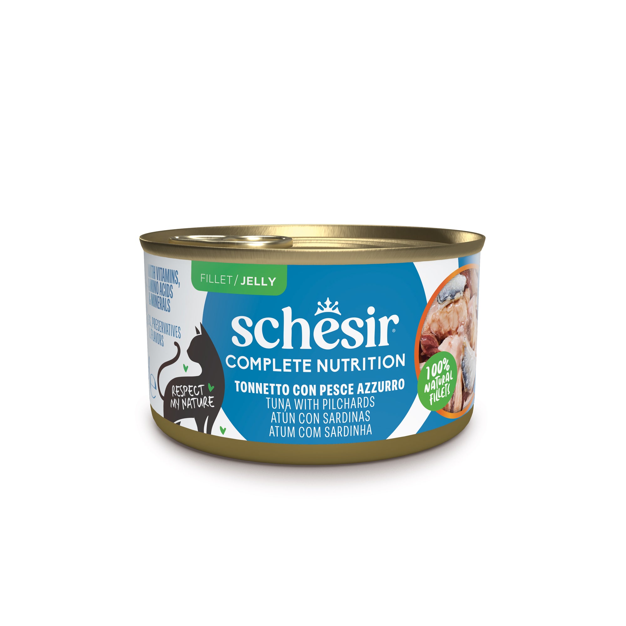 Tonnetto con pesce azzurro in gelatina