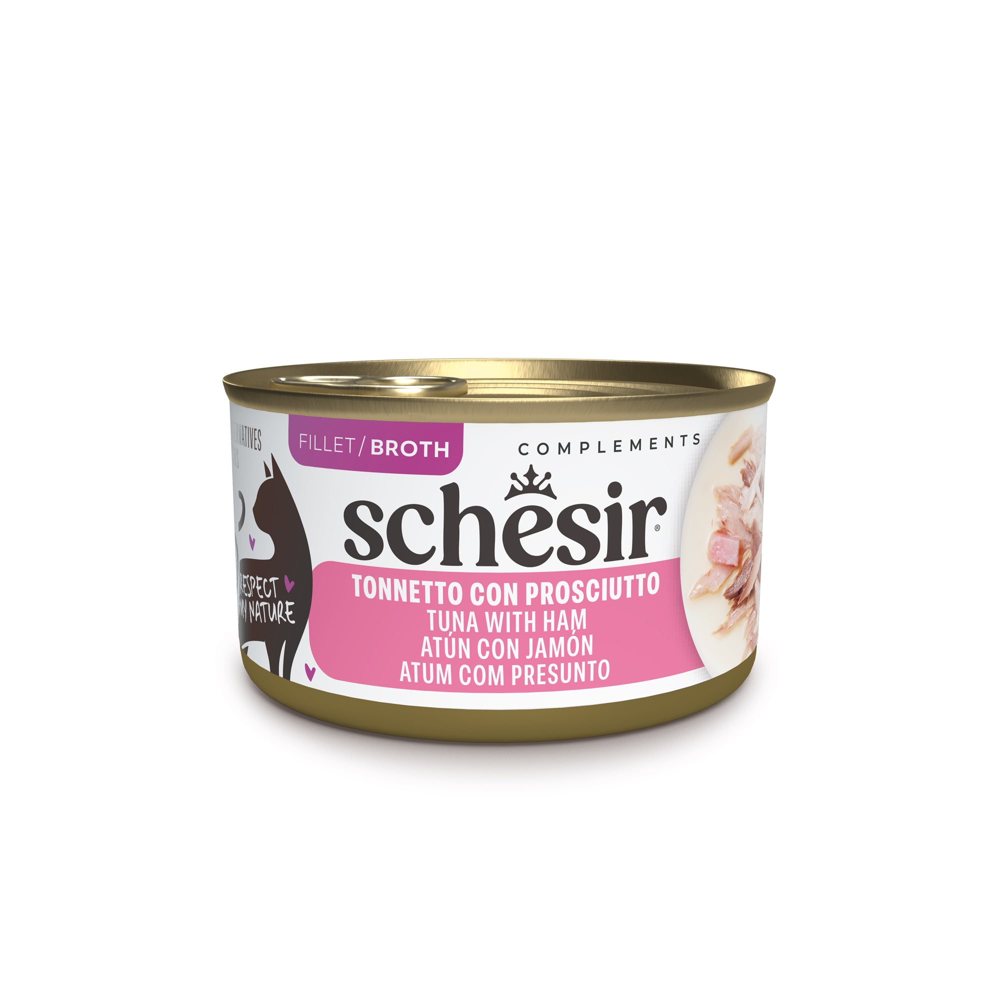 Tonnetto con prosciutto in brodo