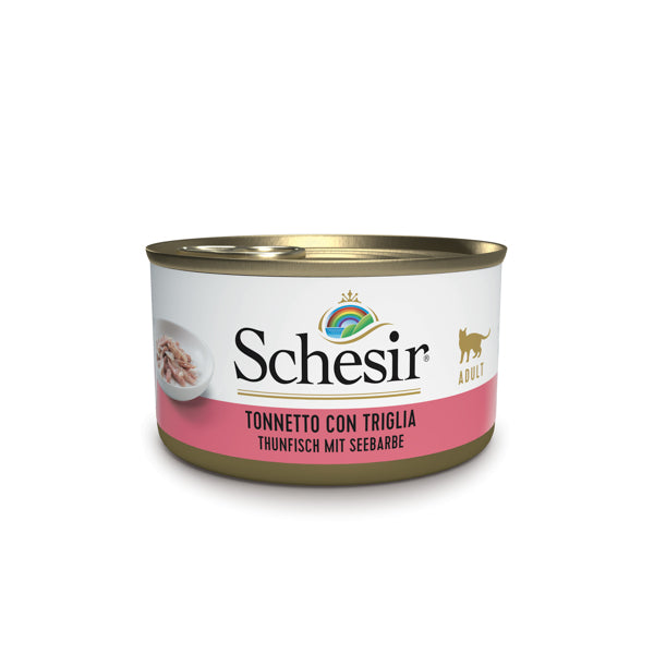 Thunfisch mit Rotbarbe in gelee 85g in der dose