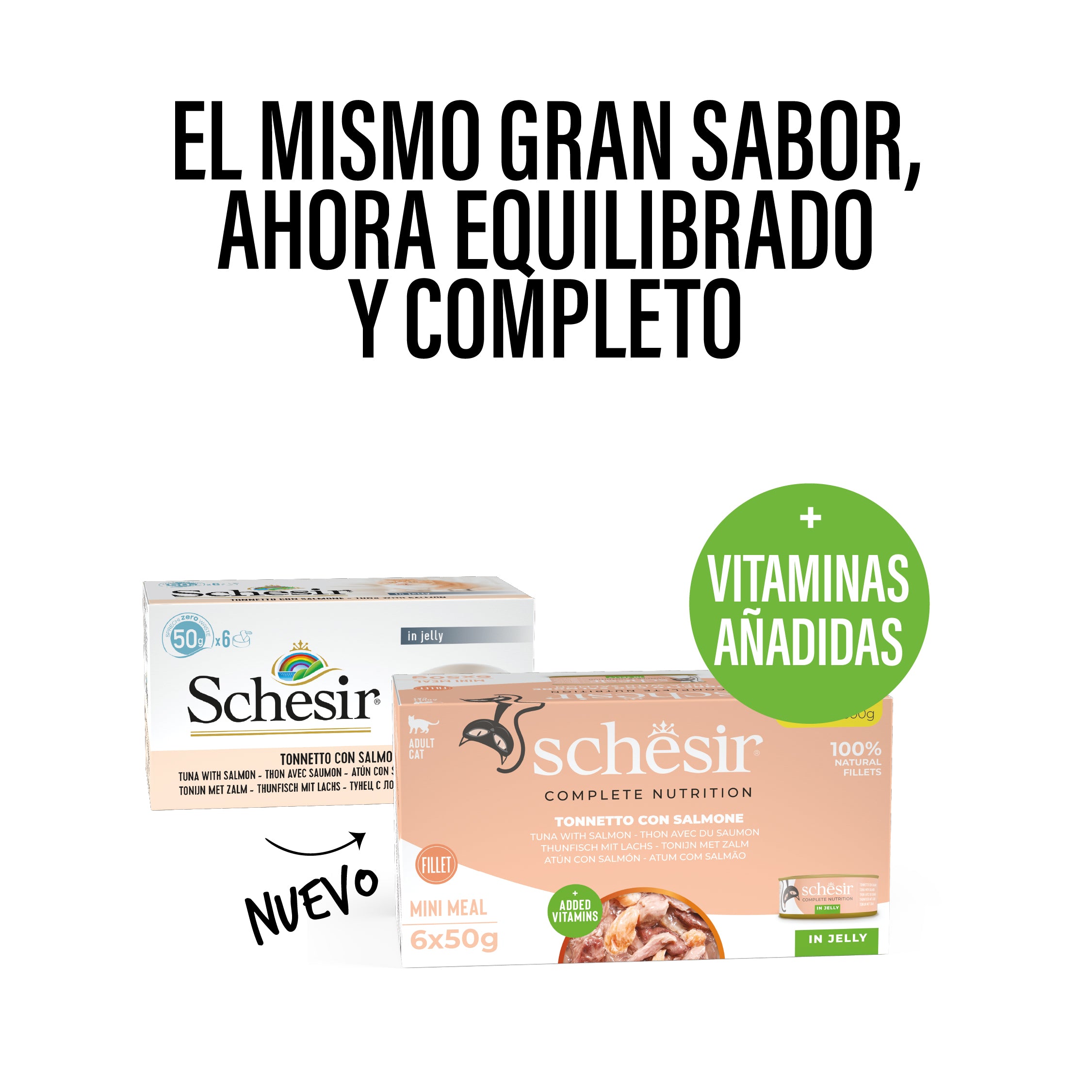 Atún con salmón en gelatina 6x50 