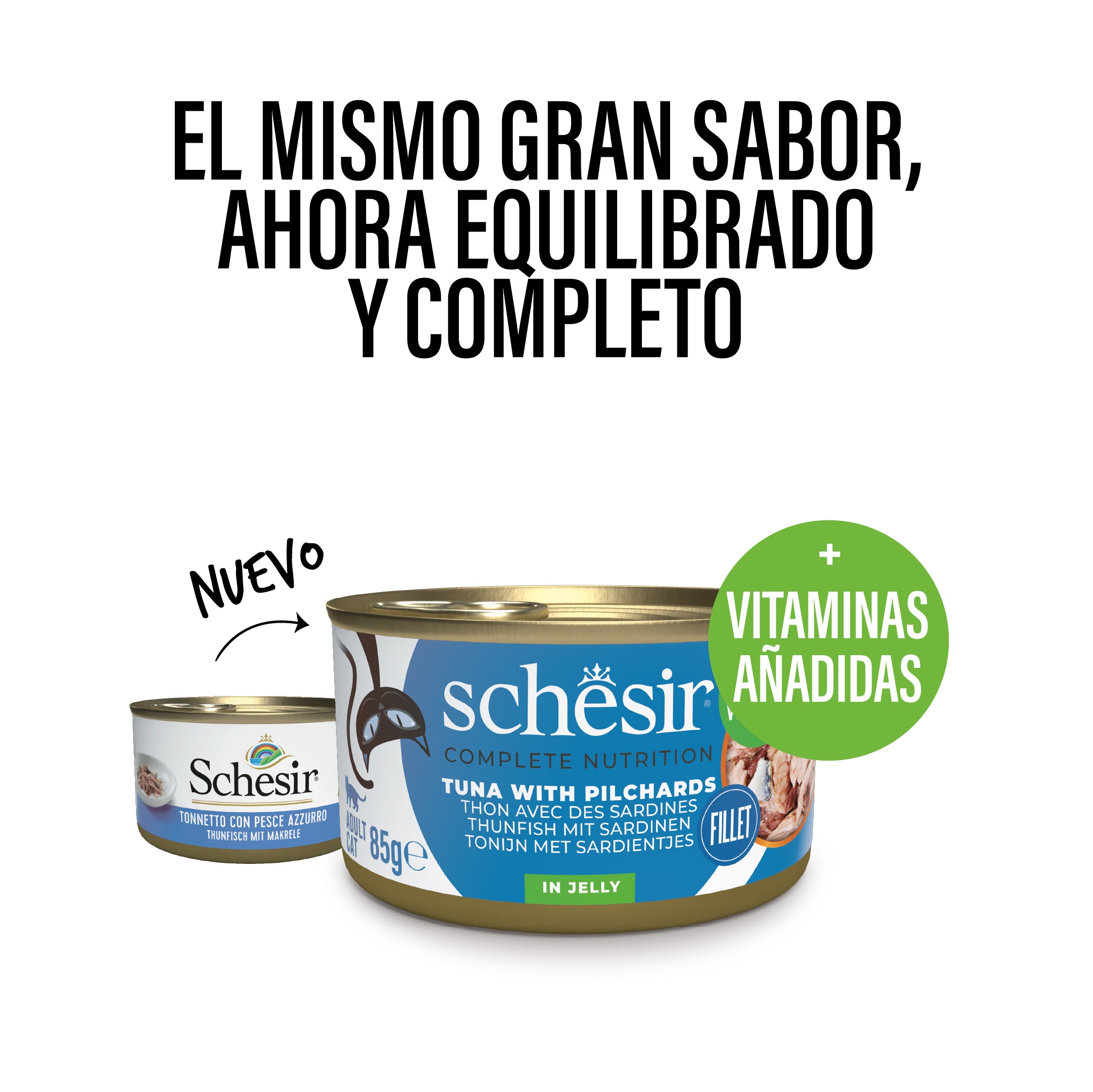 Atún con sardinas en gelatina 