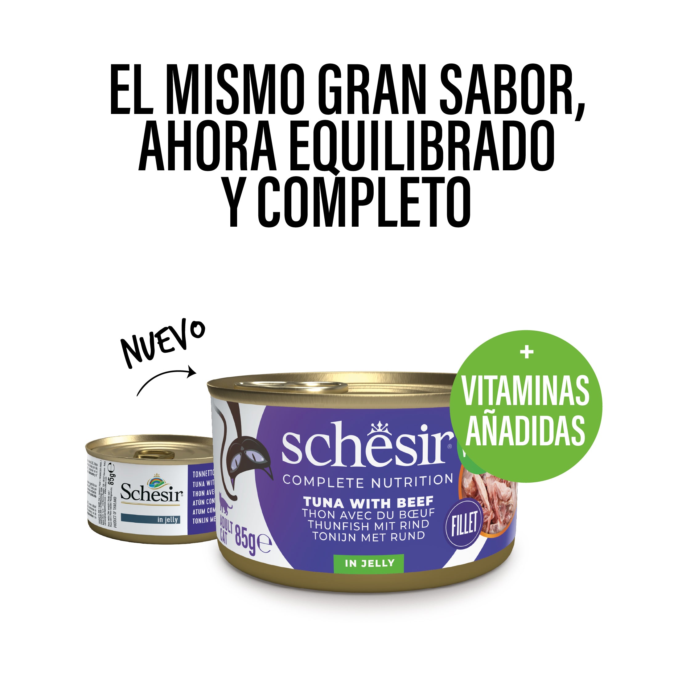 Atún con vacuno en gelatina 
