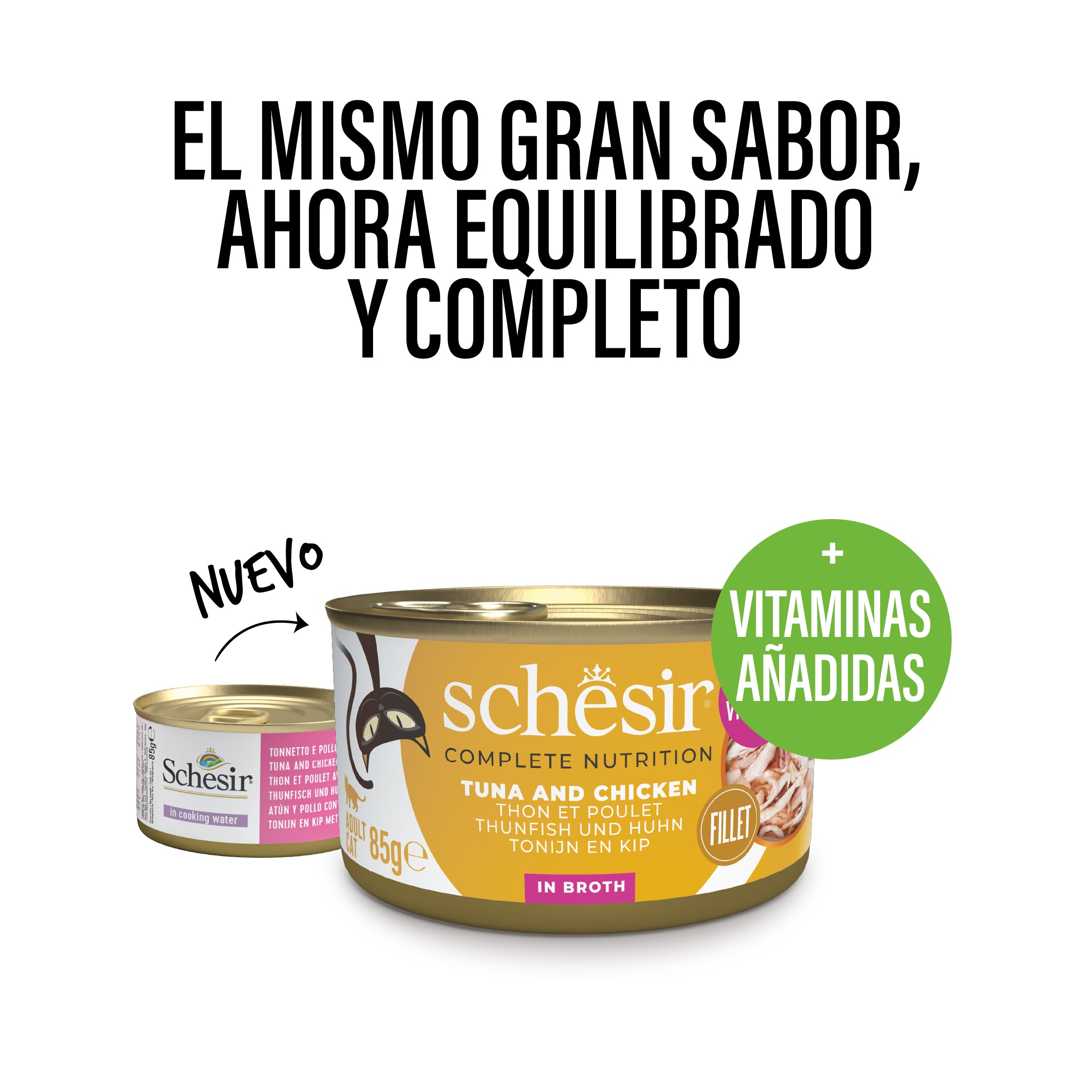 Atún y pollo con arroz al natural 