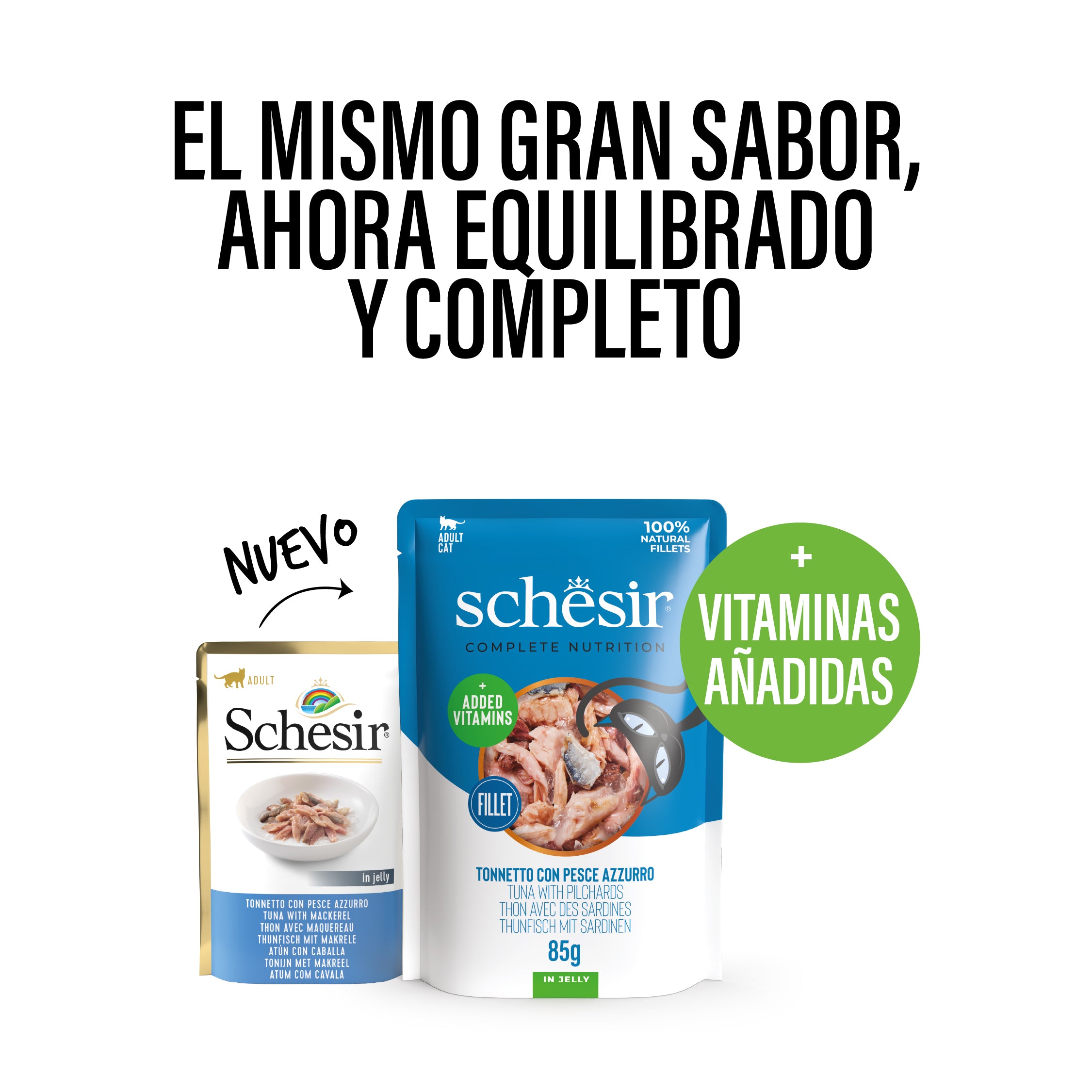 Atún con sardinas en gelatina 