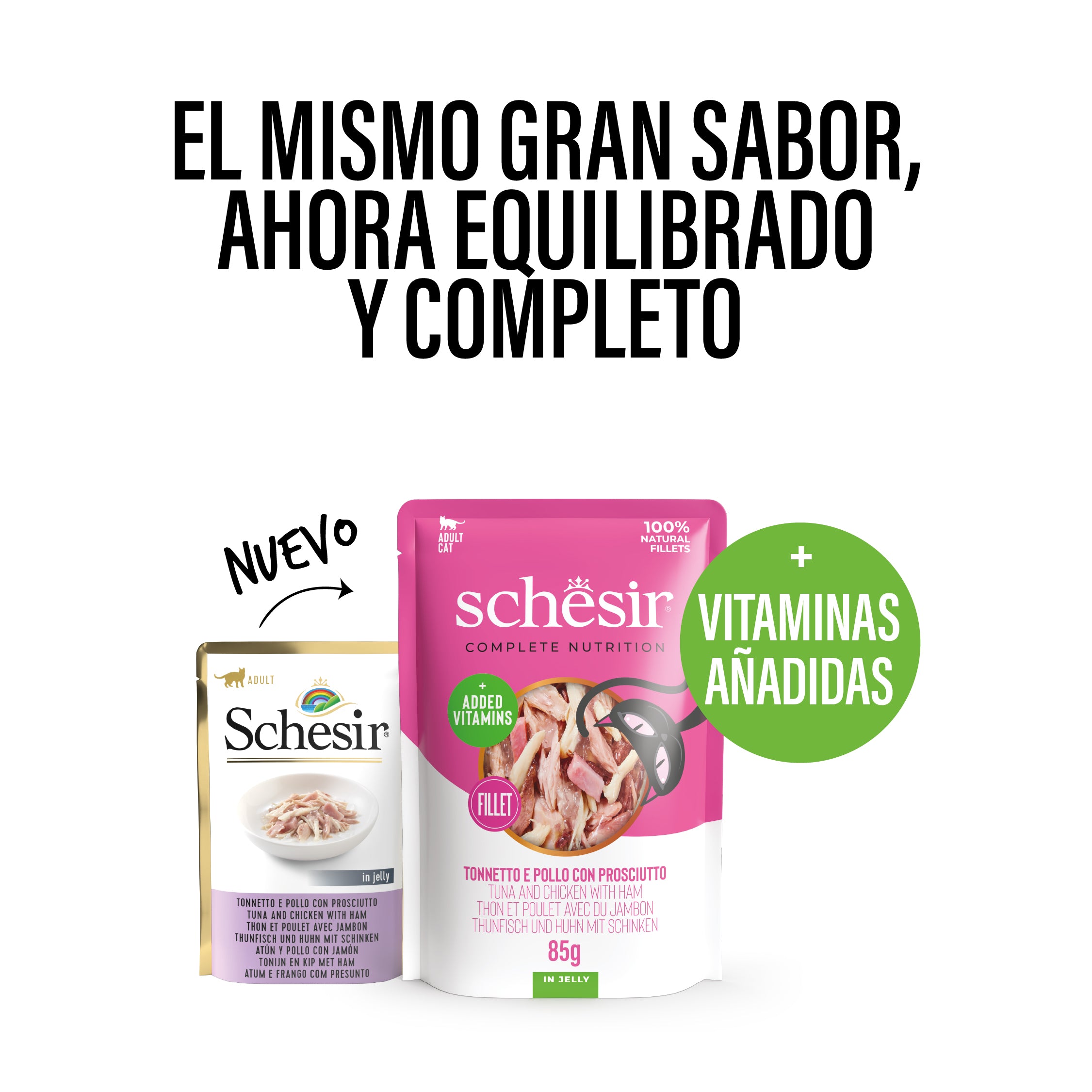 Atún y pollo con jamón en gelatina 