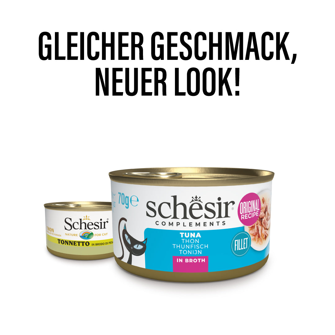 Thunfisch in Brühe 