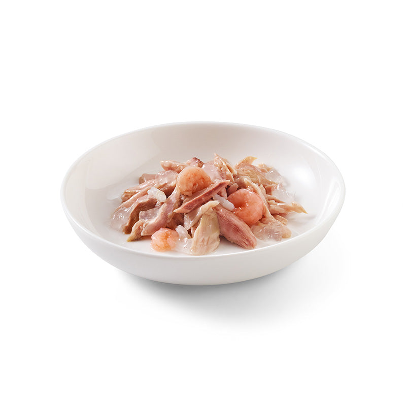 Tuna With Shrimps in jelly 6x50g in can