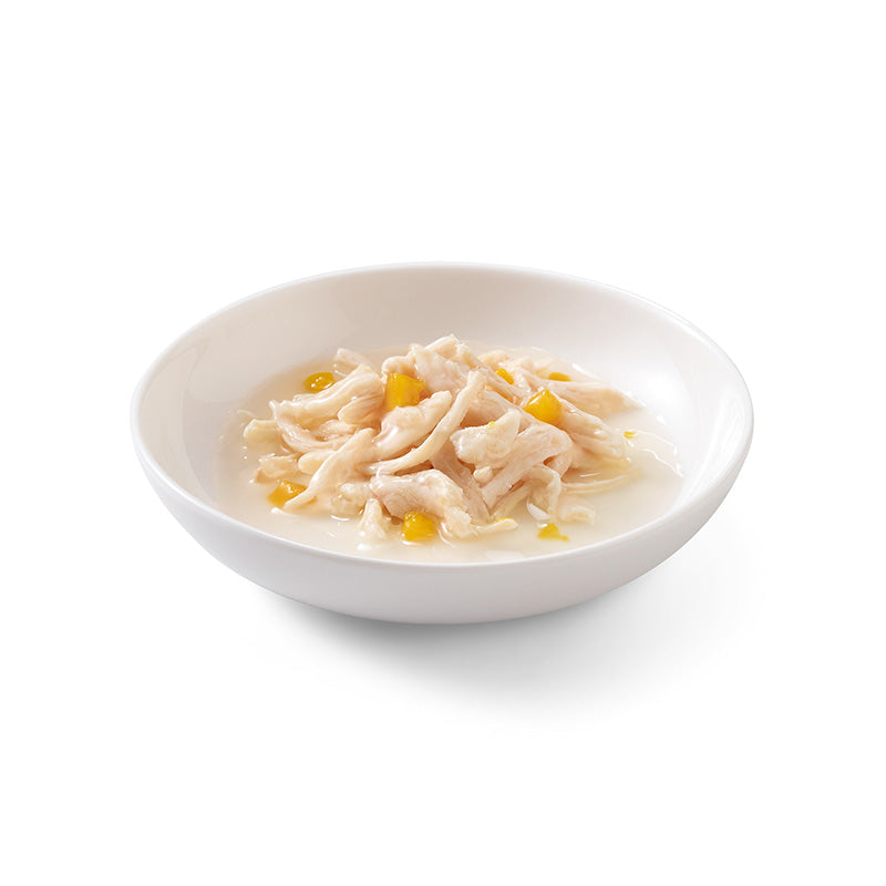 Pollo con zucca al naturale 6x50g in lattina